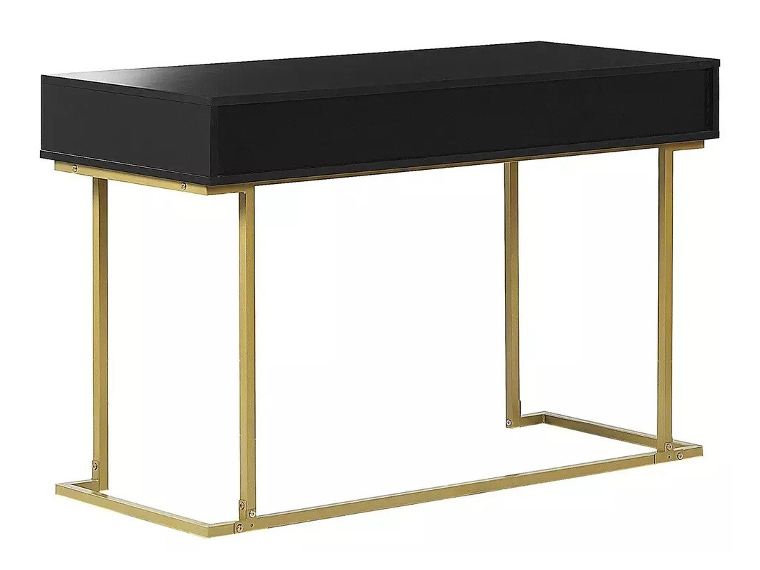 Konzolni stolić Berwyn 3020 (Crna + Zlatna)