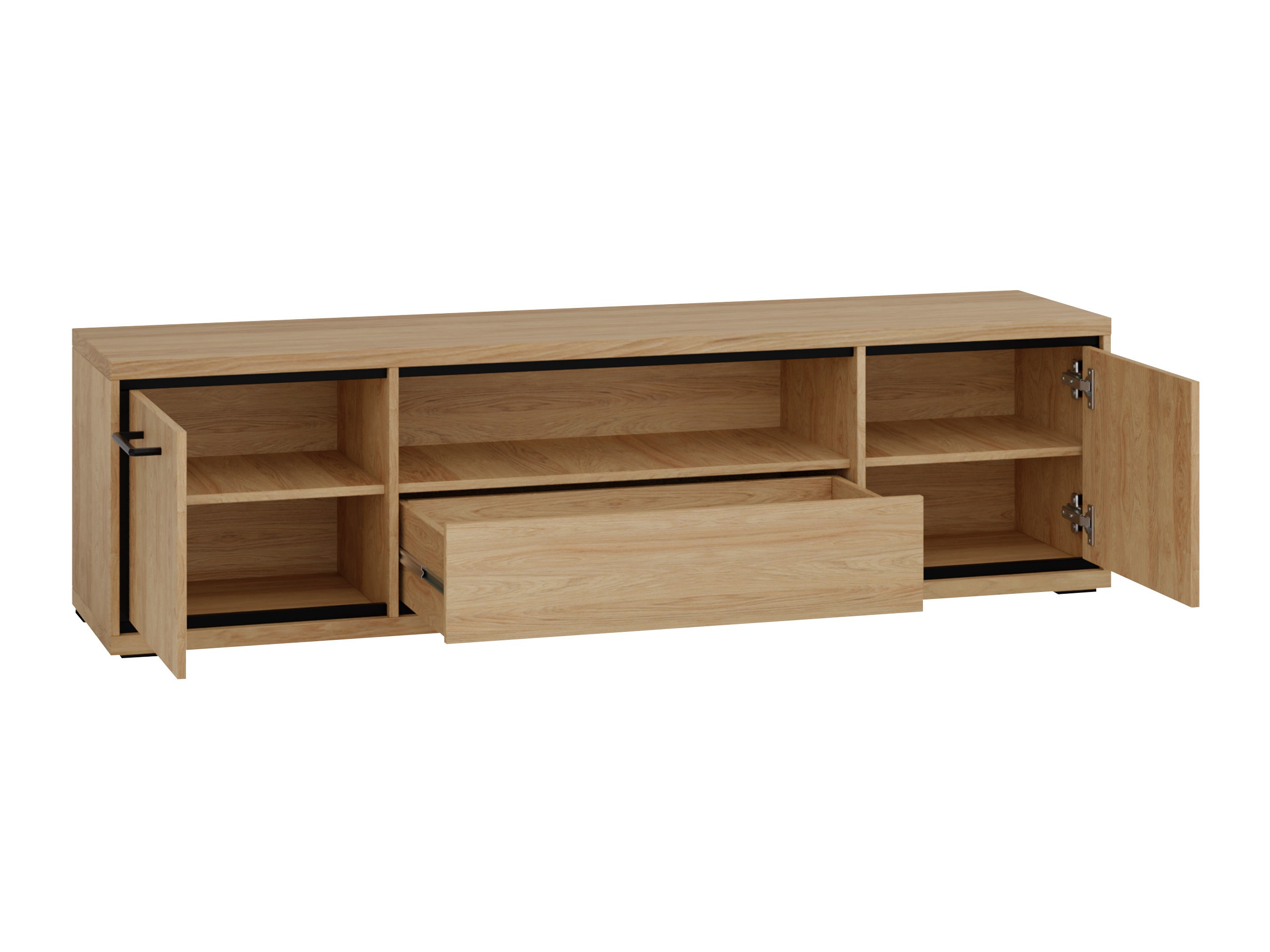 Set za dnevni boravak Etrmoni 119 (Svijetlo drvo + Hrast)