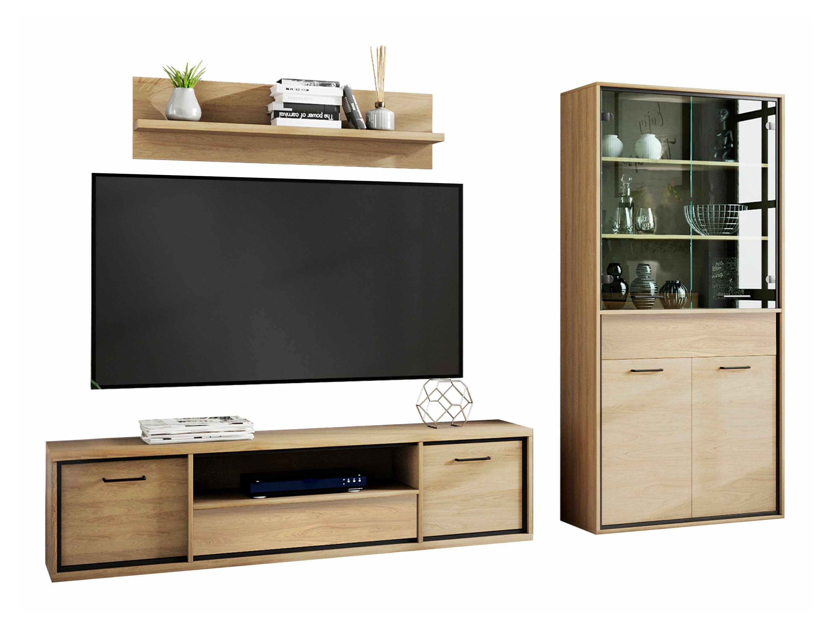 Set za dnevni boravak Etrmoni 119 (Svijetlo drvo)