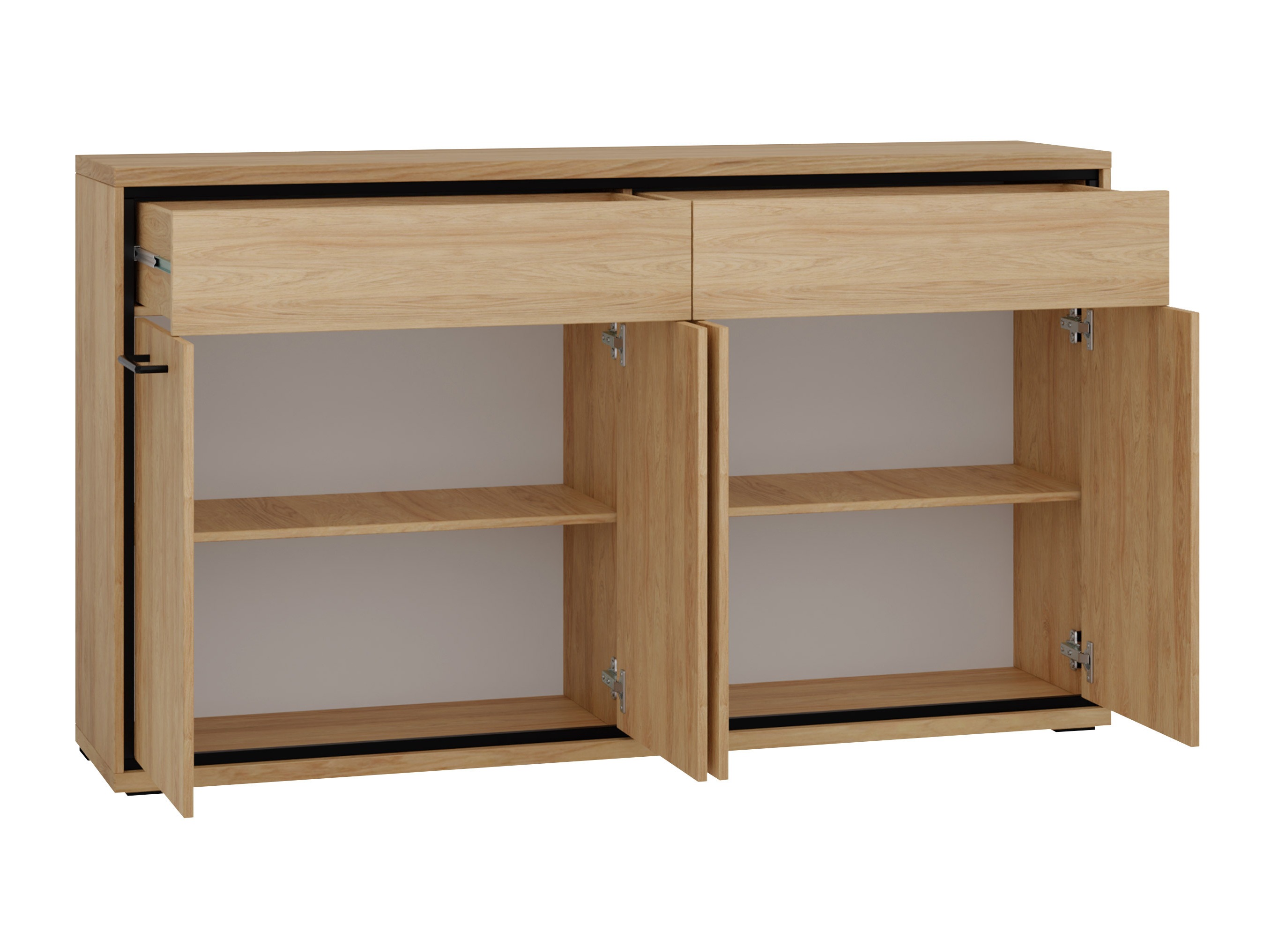 Set za spavaću sobu Etrmoni 122 (Svijetlo drvo)