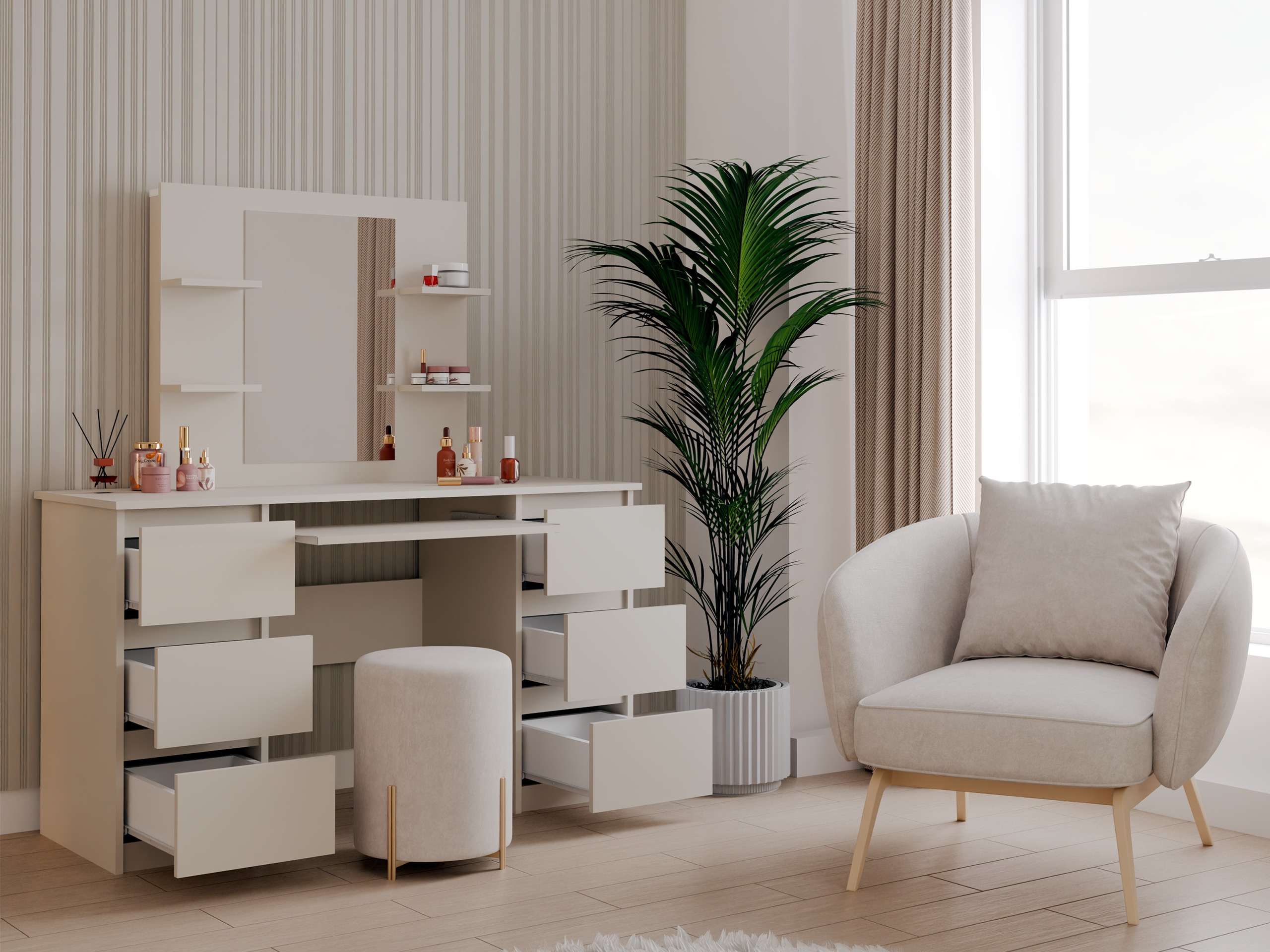 Toaletni stolić Mandeville 359 (Kašmir)