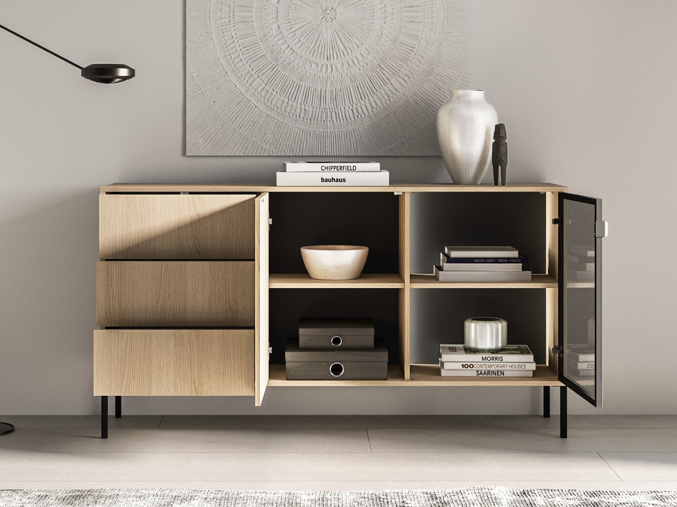 Komoda Virsalo 101 (Hrast)