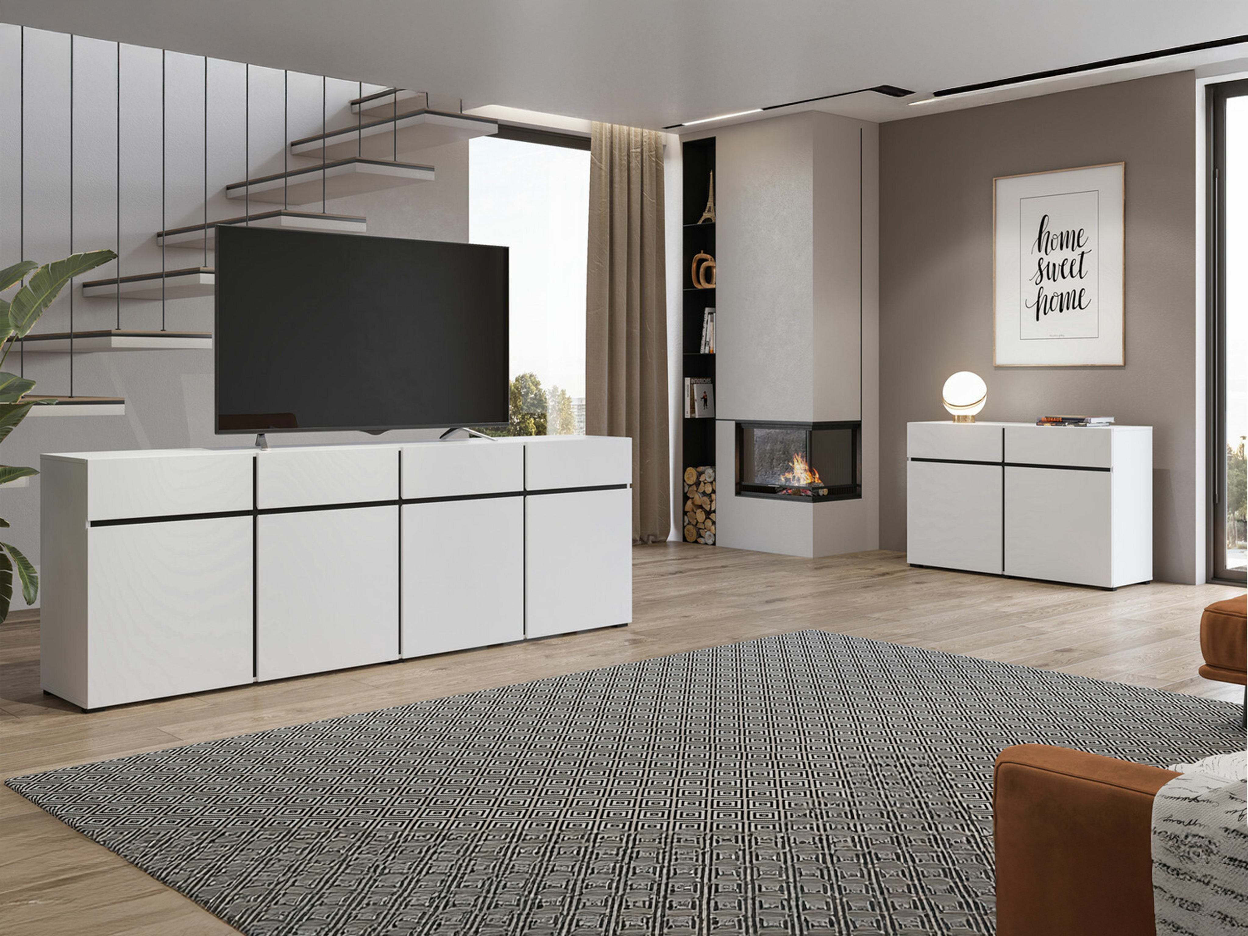 Komoda Alfere 100 (Bijela)