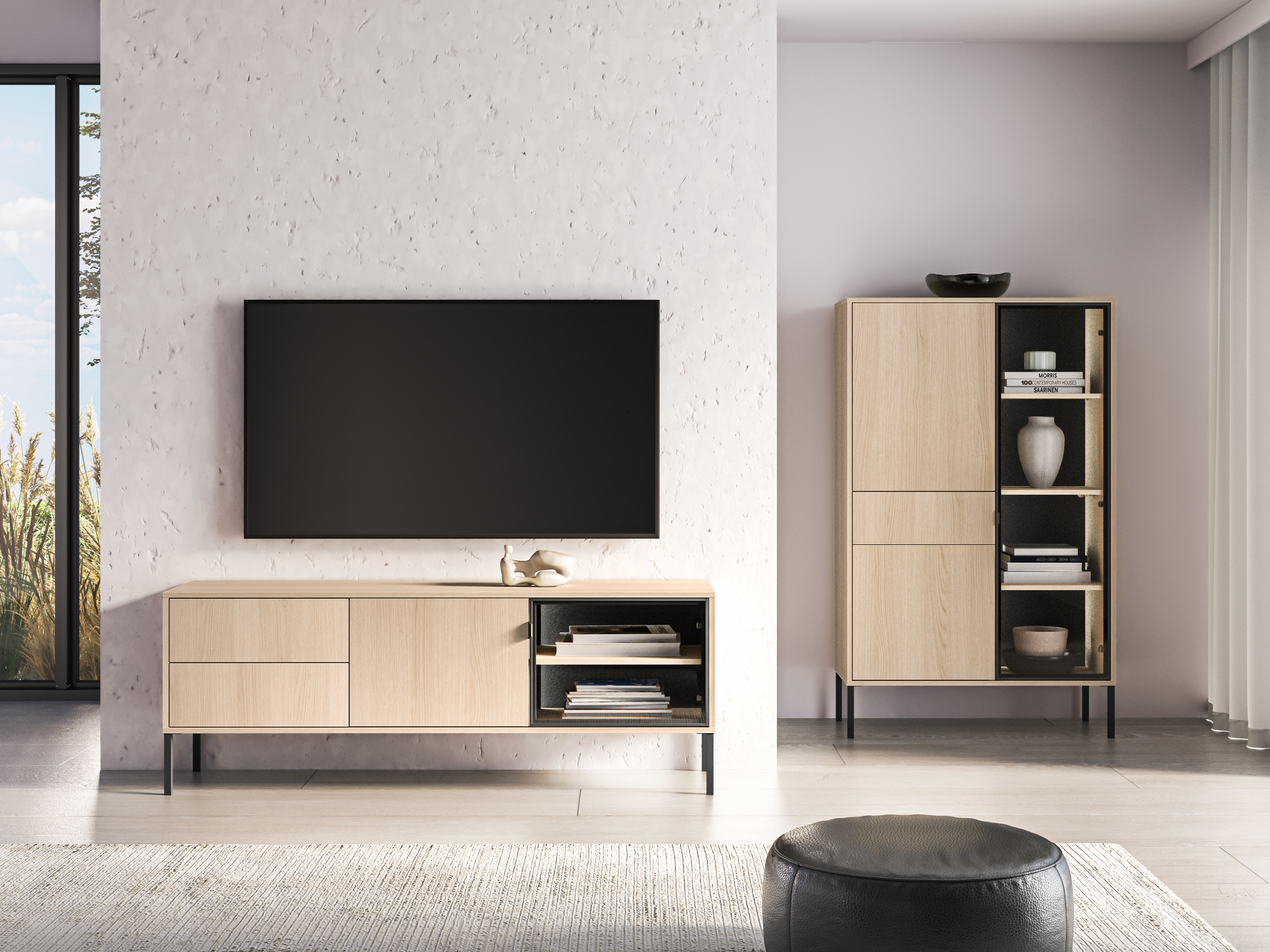 Set za dnevni boravak Virsalo 105 (Hrast)