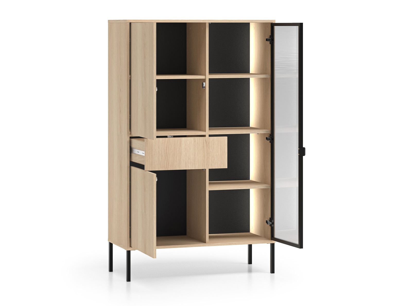 Set za dnevni boravak Virsalo 105 (Hrast)