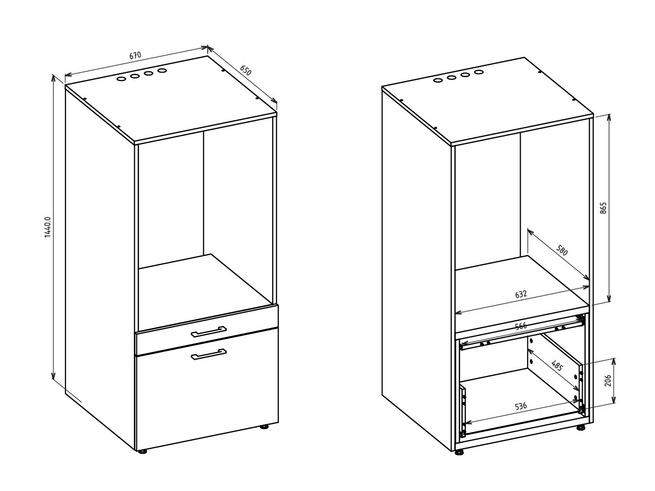 Kupaonski namještaj Novdele 105 (Bijela)
