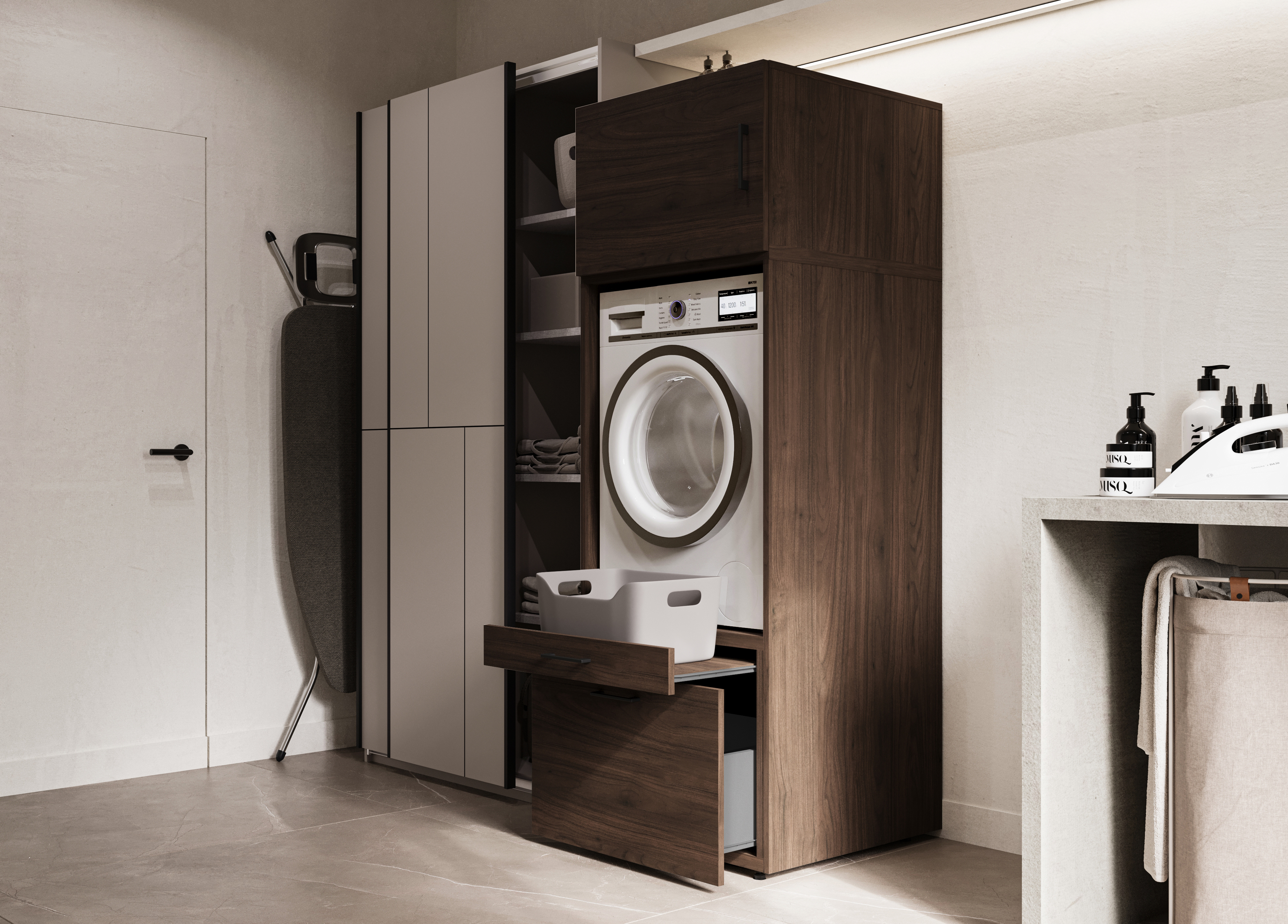 Kupaonski namještaj Novdele 106 (Orah)