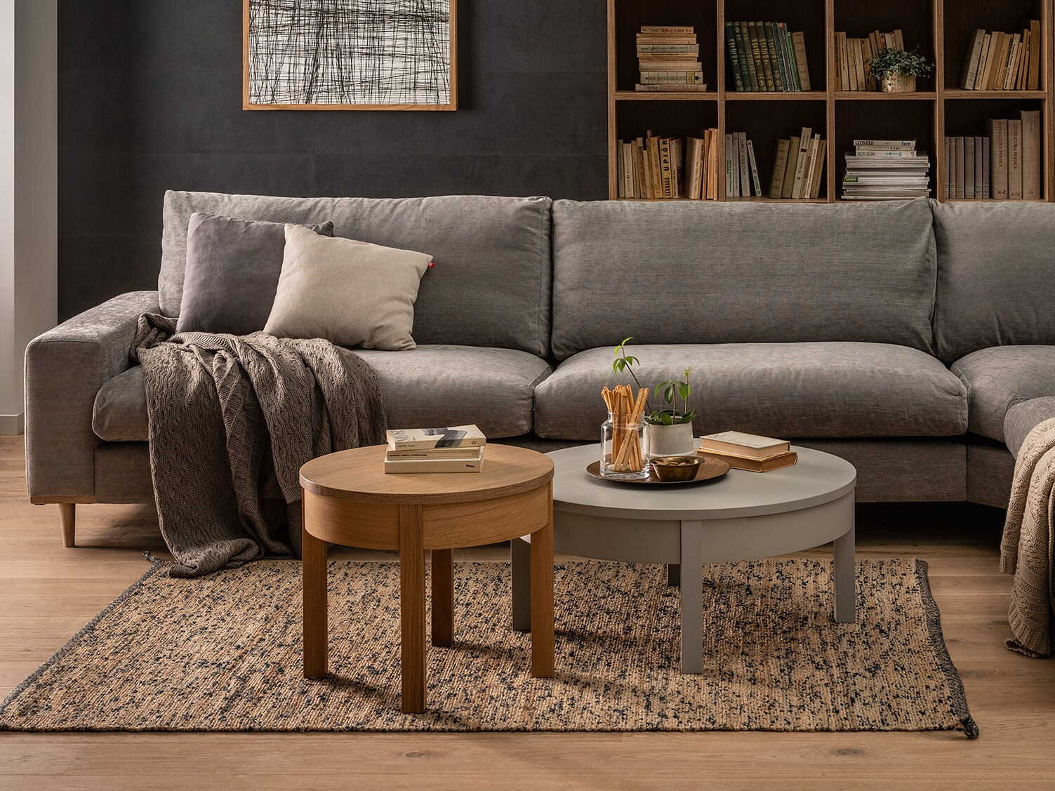 Stolić za kavu Sosero 102 (Hrast)