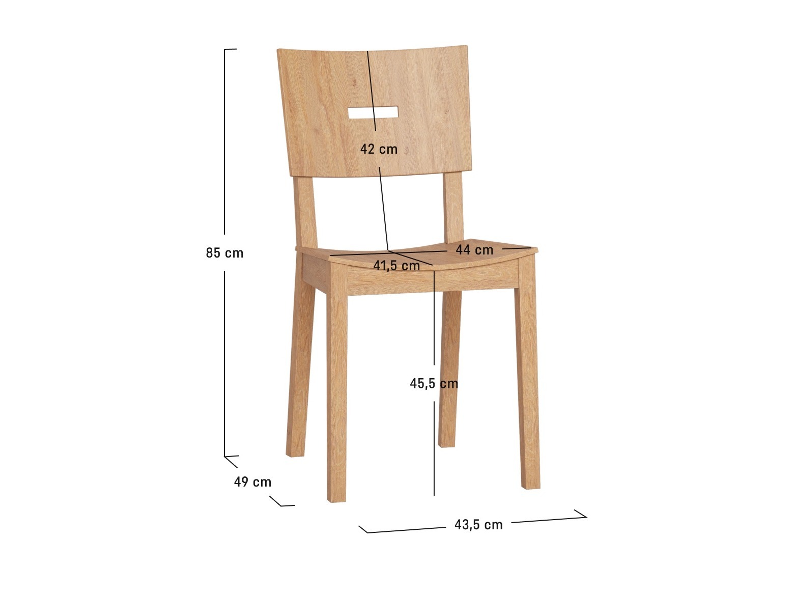 Stolica Sosero 101 (Crna)