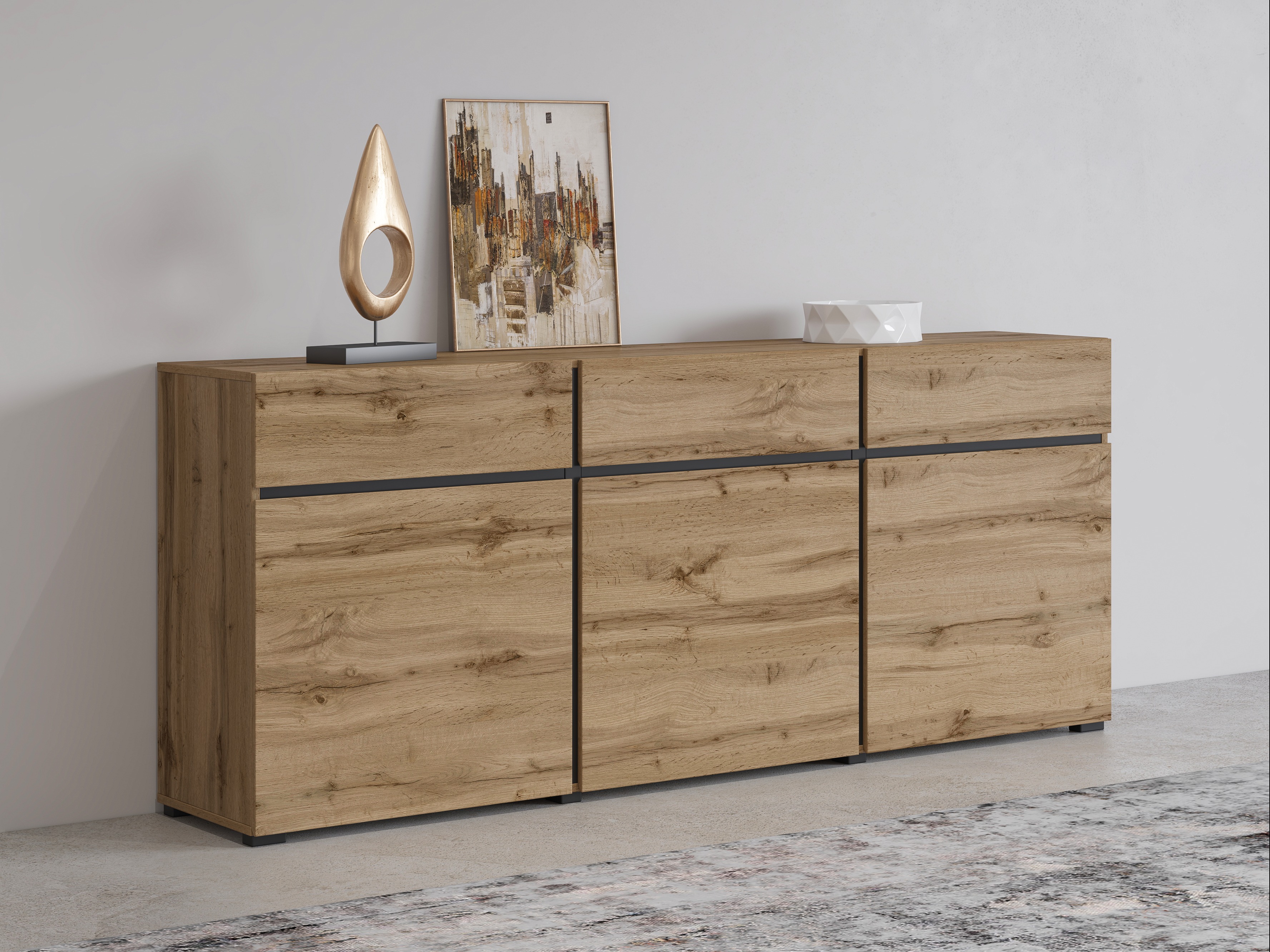 Komoda Alfere 103 (Hrast Wotan)