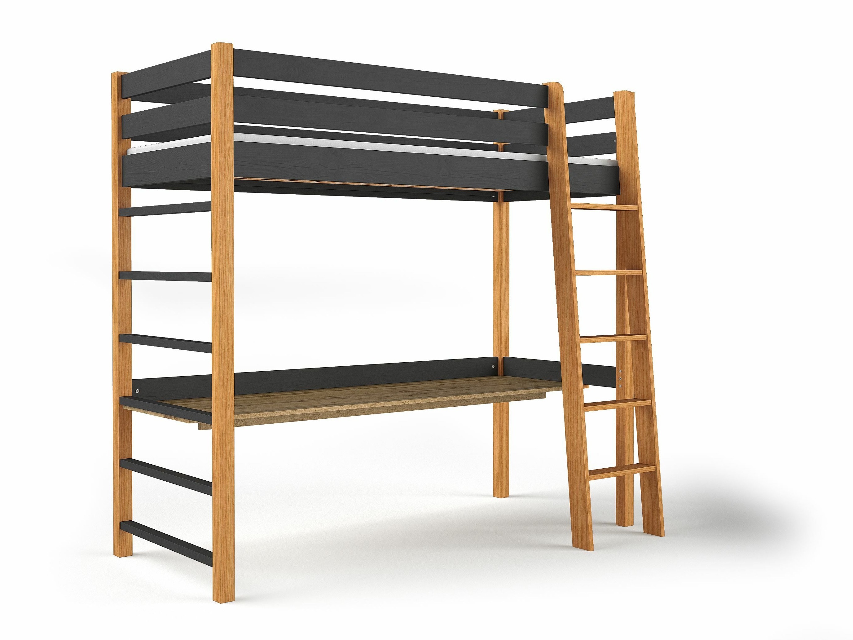 Krevet na platformi Ogden 173 (Crna)