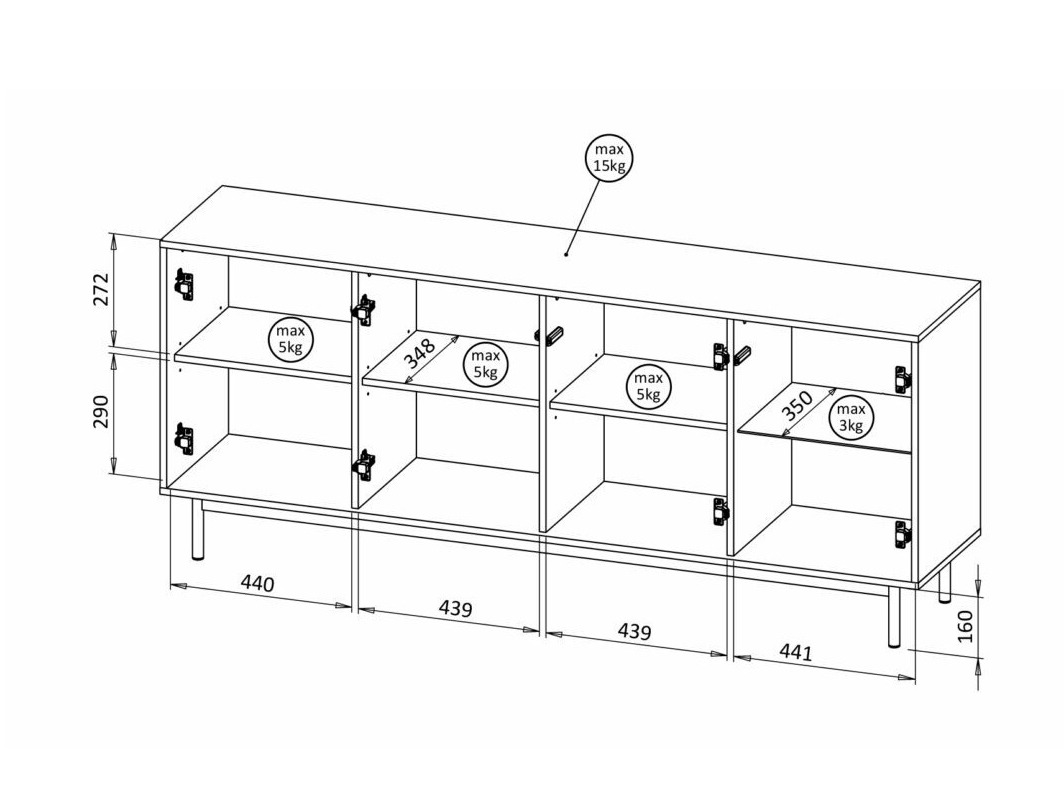 Ormarić Avimera 101
