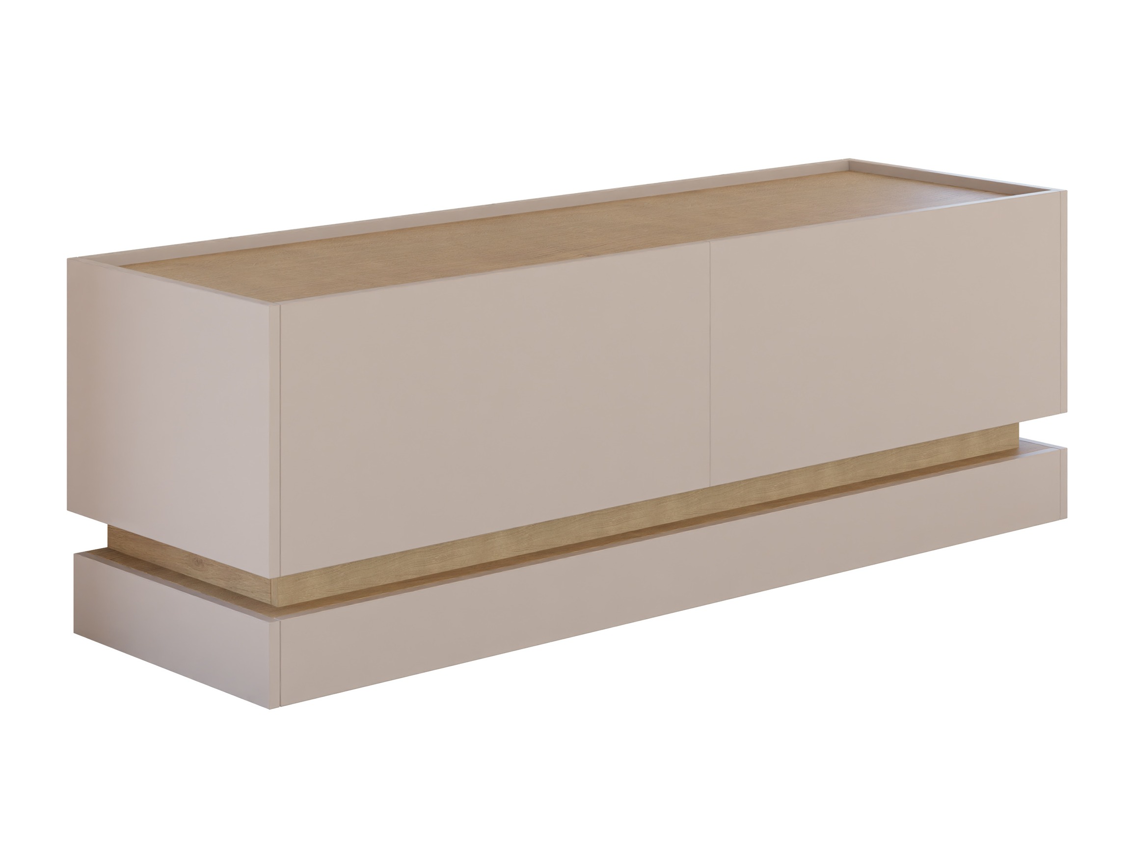 TV stol Comfivo Tilia I (Svijetlo smeđa + Hrast)