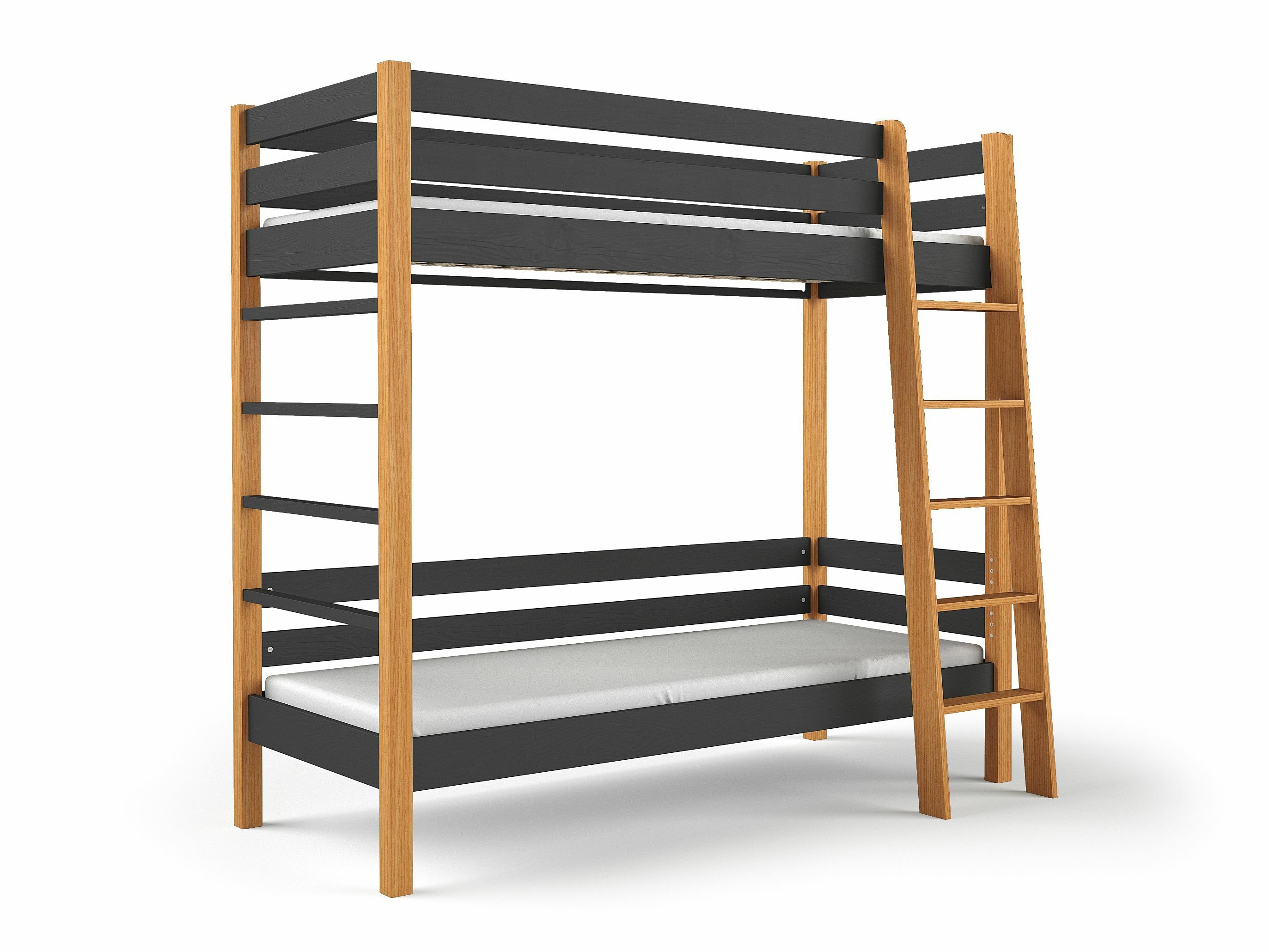 Krevet na kat Ogden 174 (Crna)