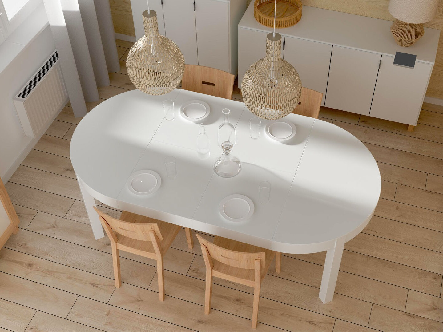 Stol Sosero 106 (Bijela)