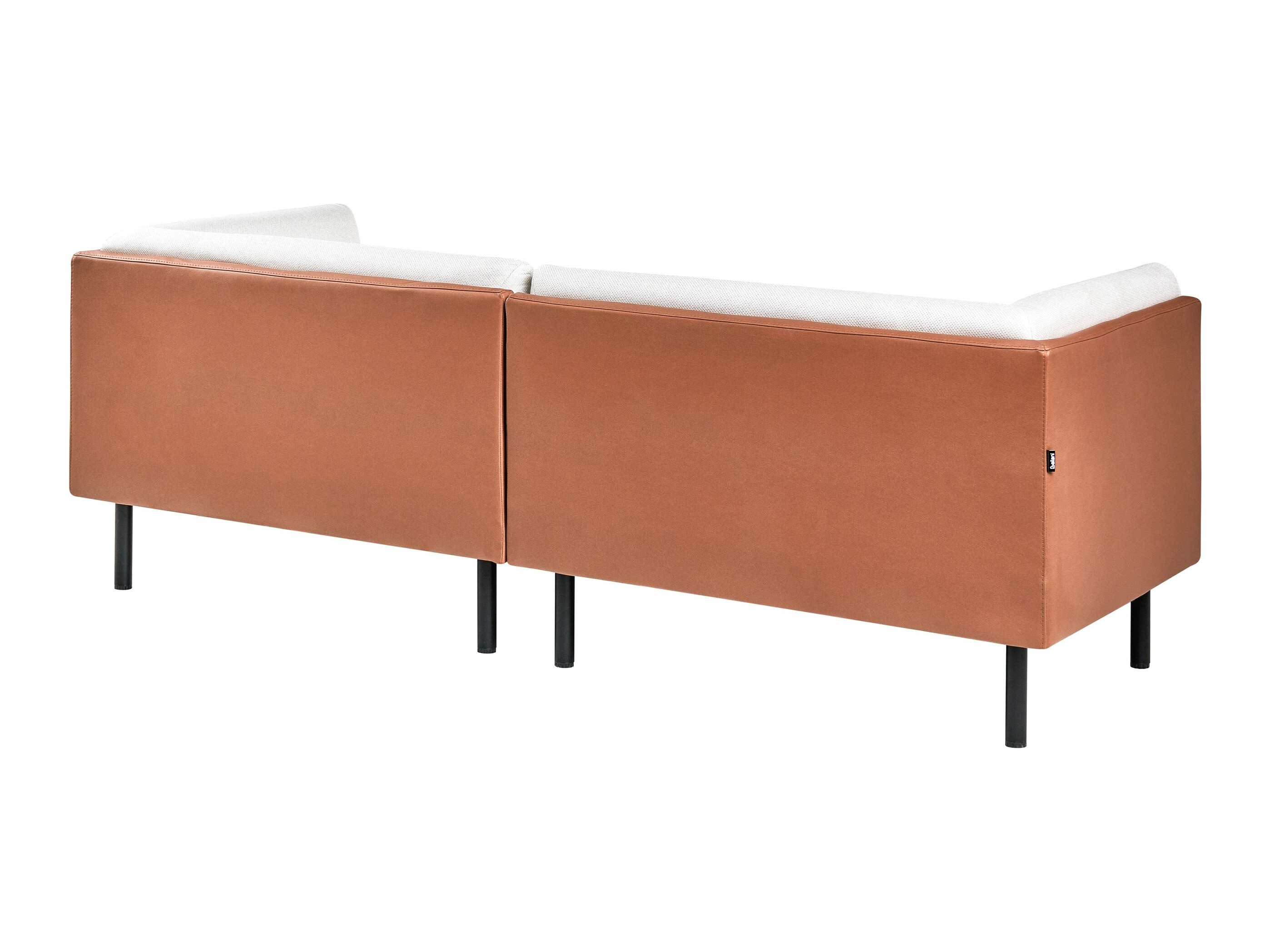 Tapecirani namještaj Berwyn 3085 (Bijela + Smeđa)