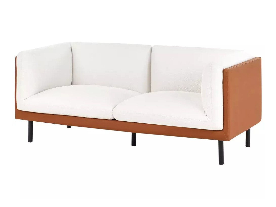 Tapecirani namještaj Berwyn 3085 (Bijela + Smeđa)