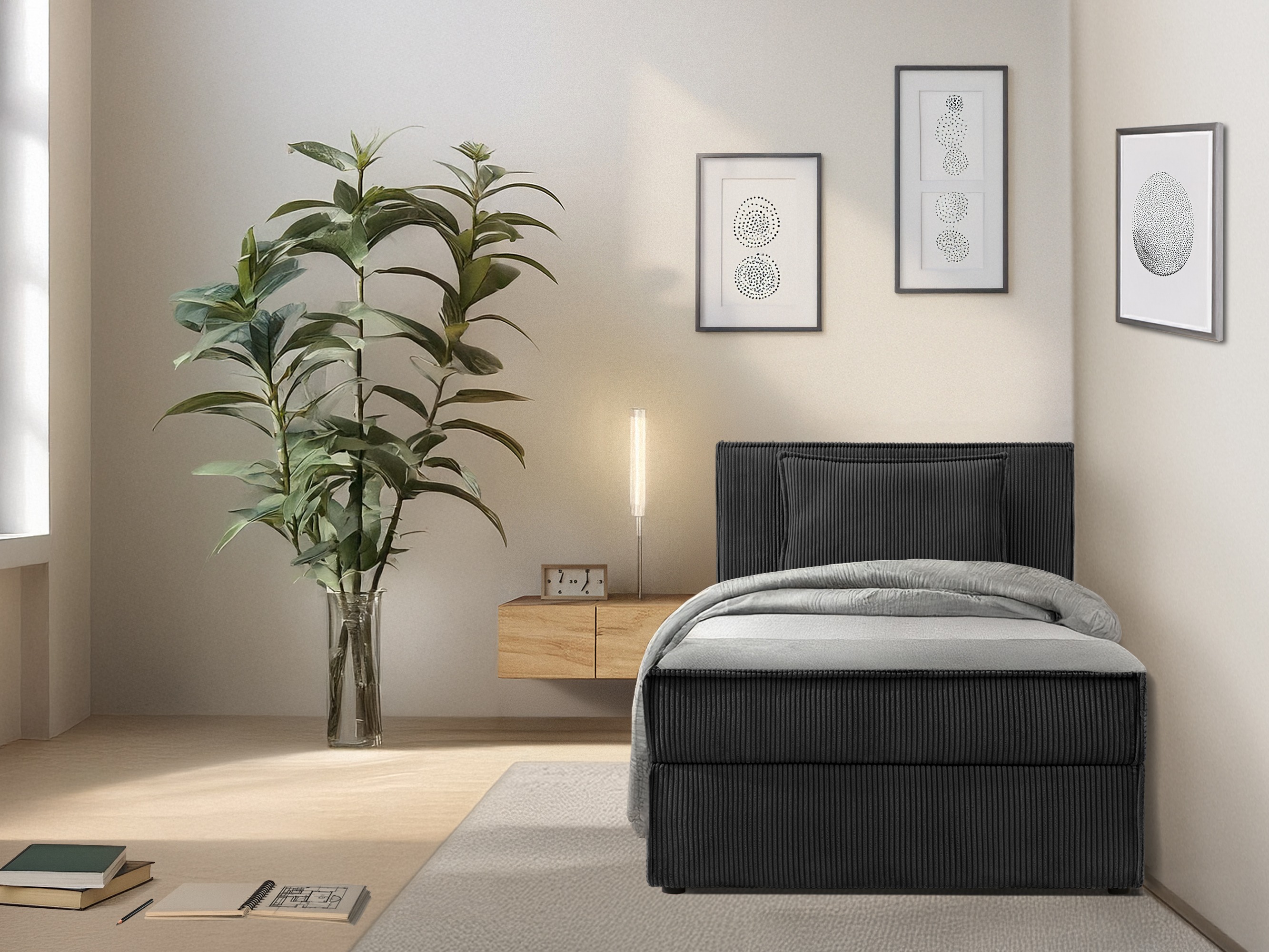 Boxspring krevet Temecula 140 (Poso 135)