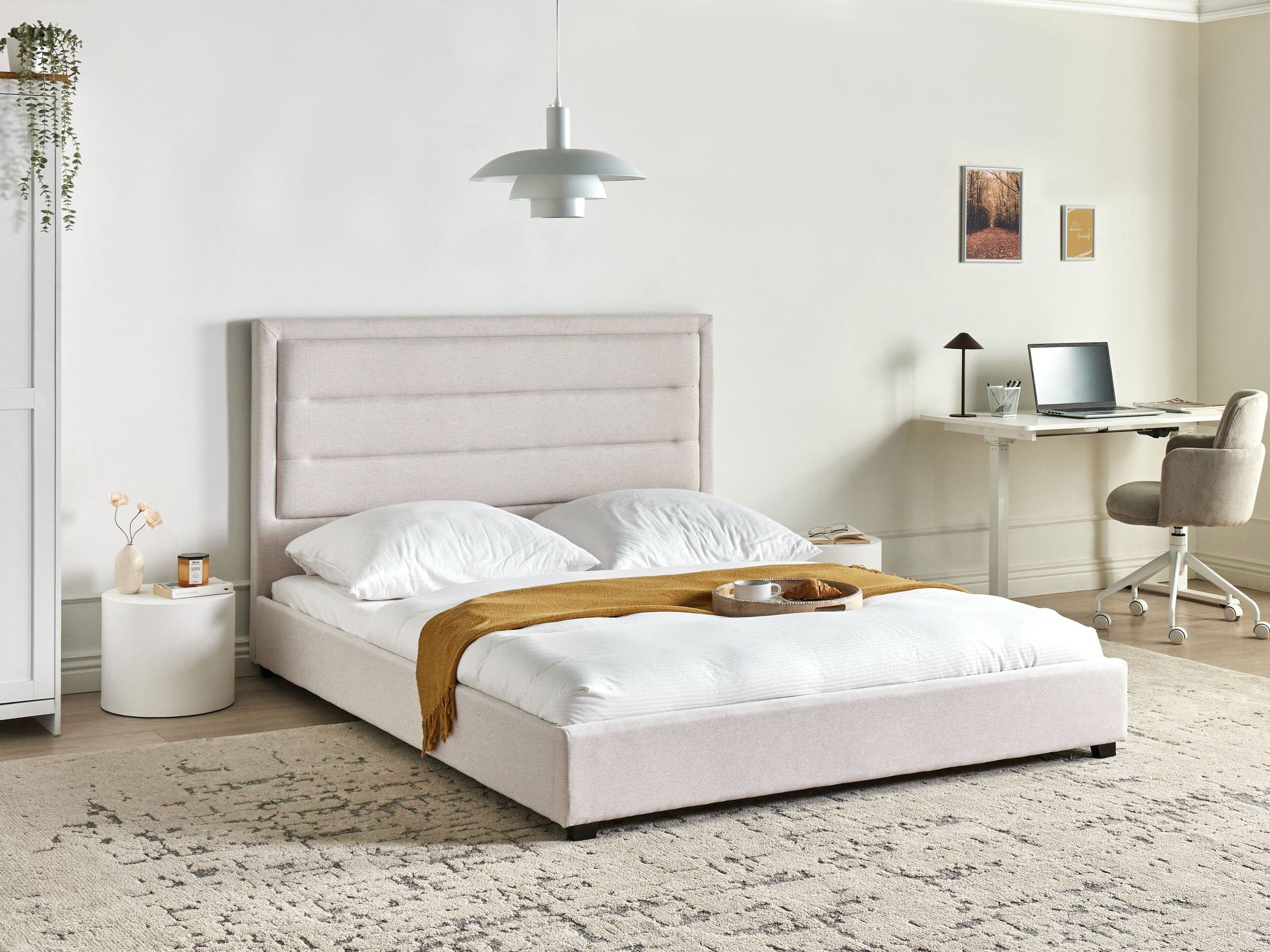 Krevet Berwyn 3114 (Svijetlo bež)