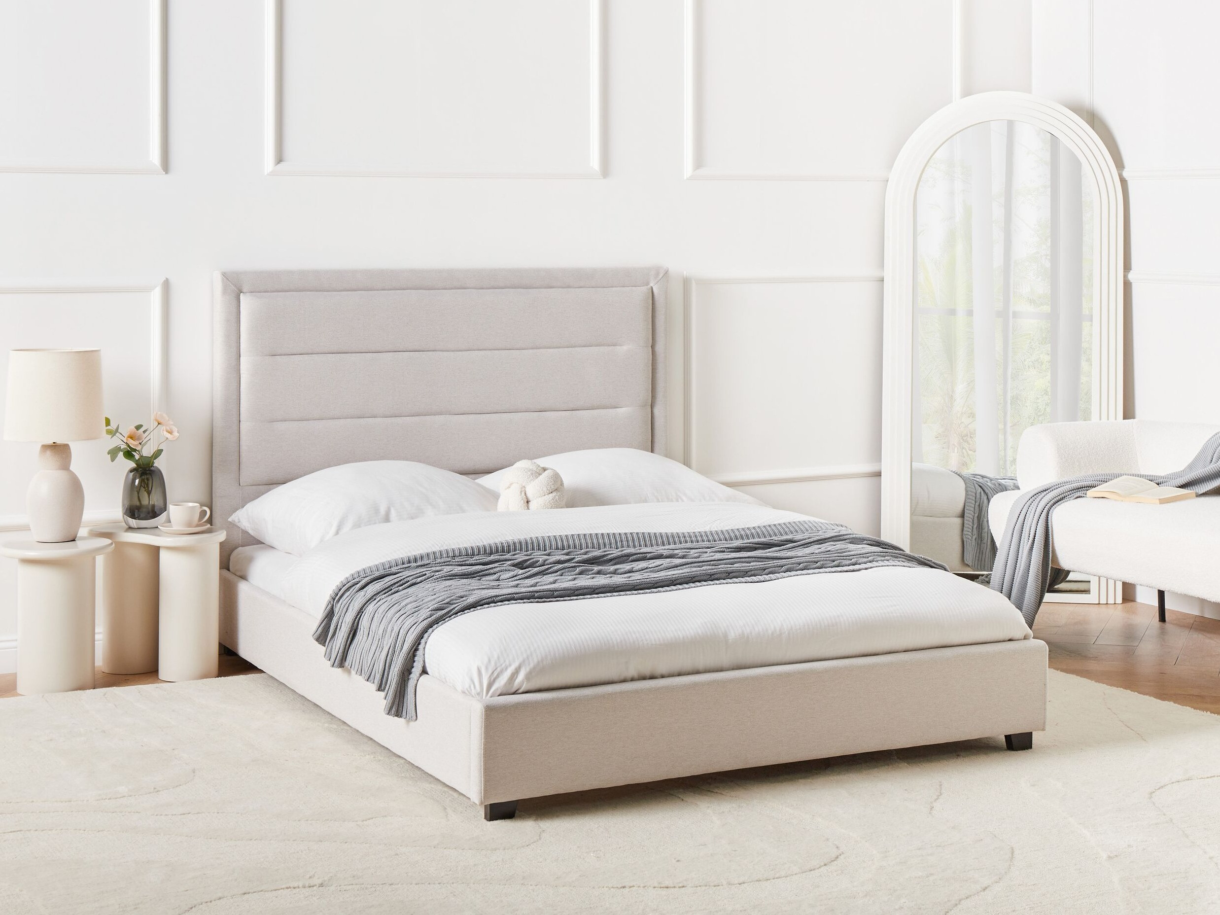 Krevet Berwyn 3114 (Svijetlo bež)