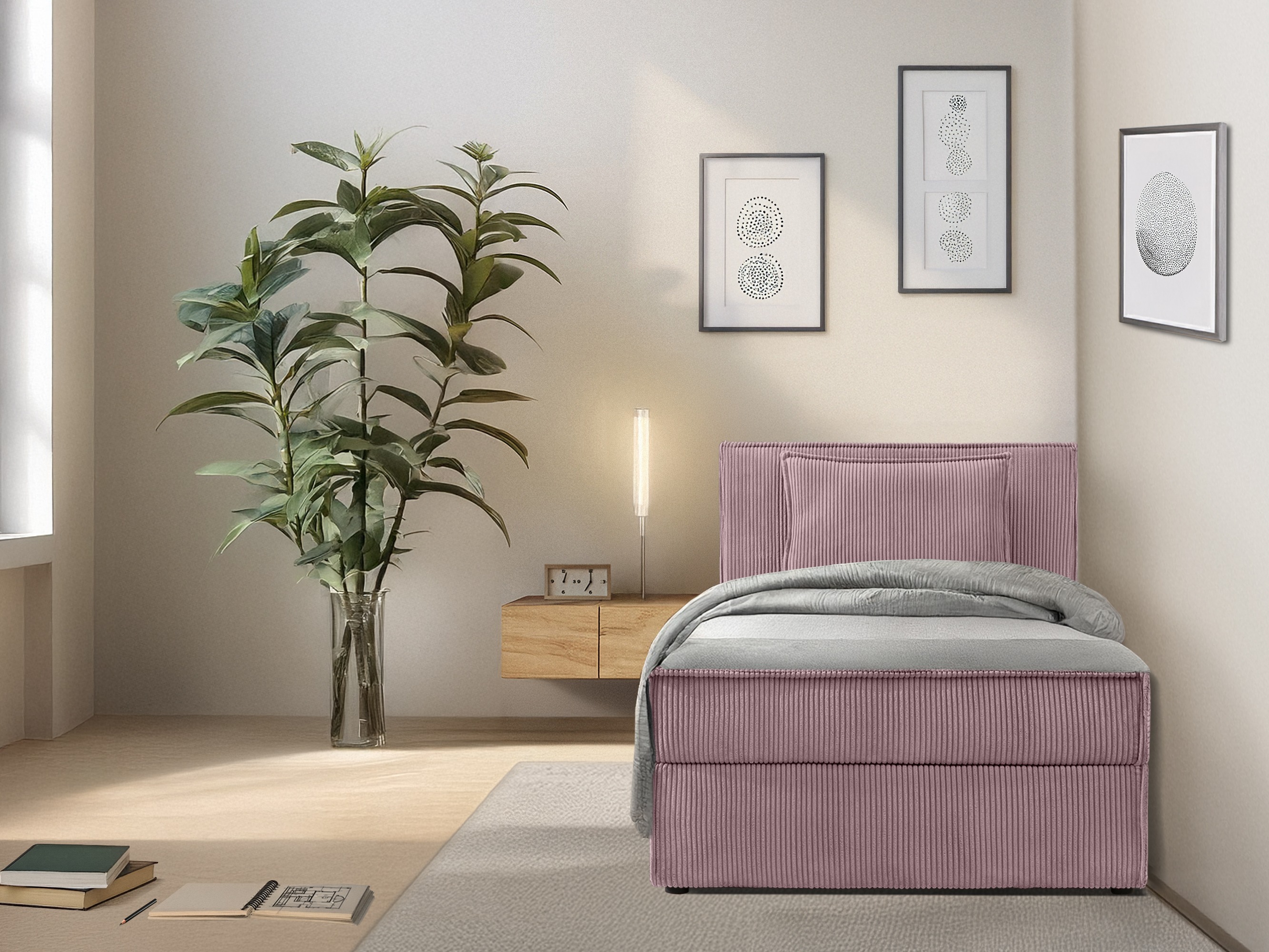 Boxspring krevet Temecula 140 (Poso 130)