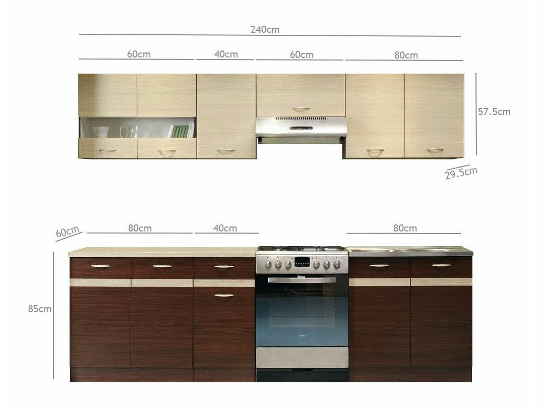 Modularan kuhinjski set Eli Mix 102