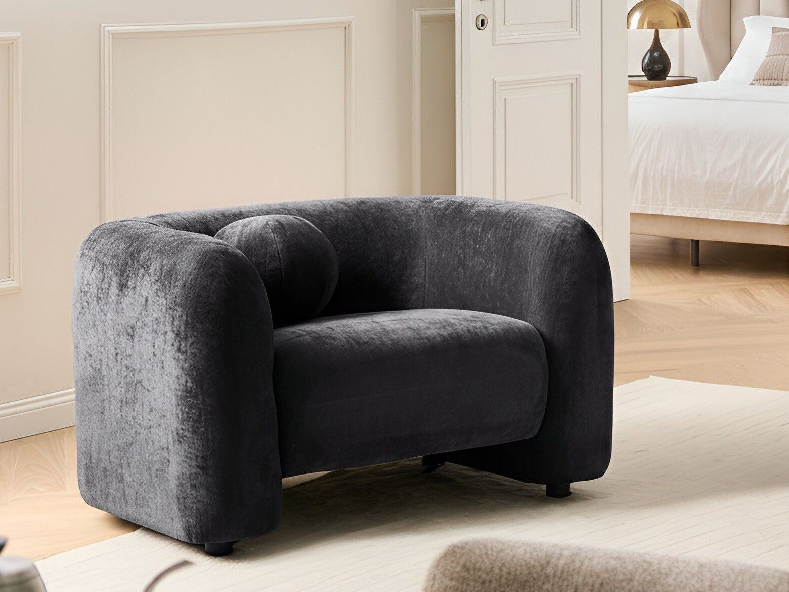 Fotelja Veselme 100 (Crna)