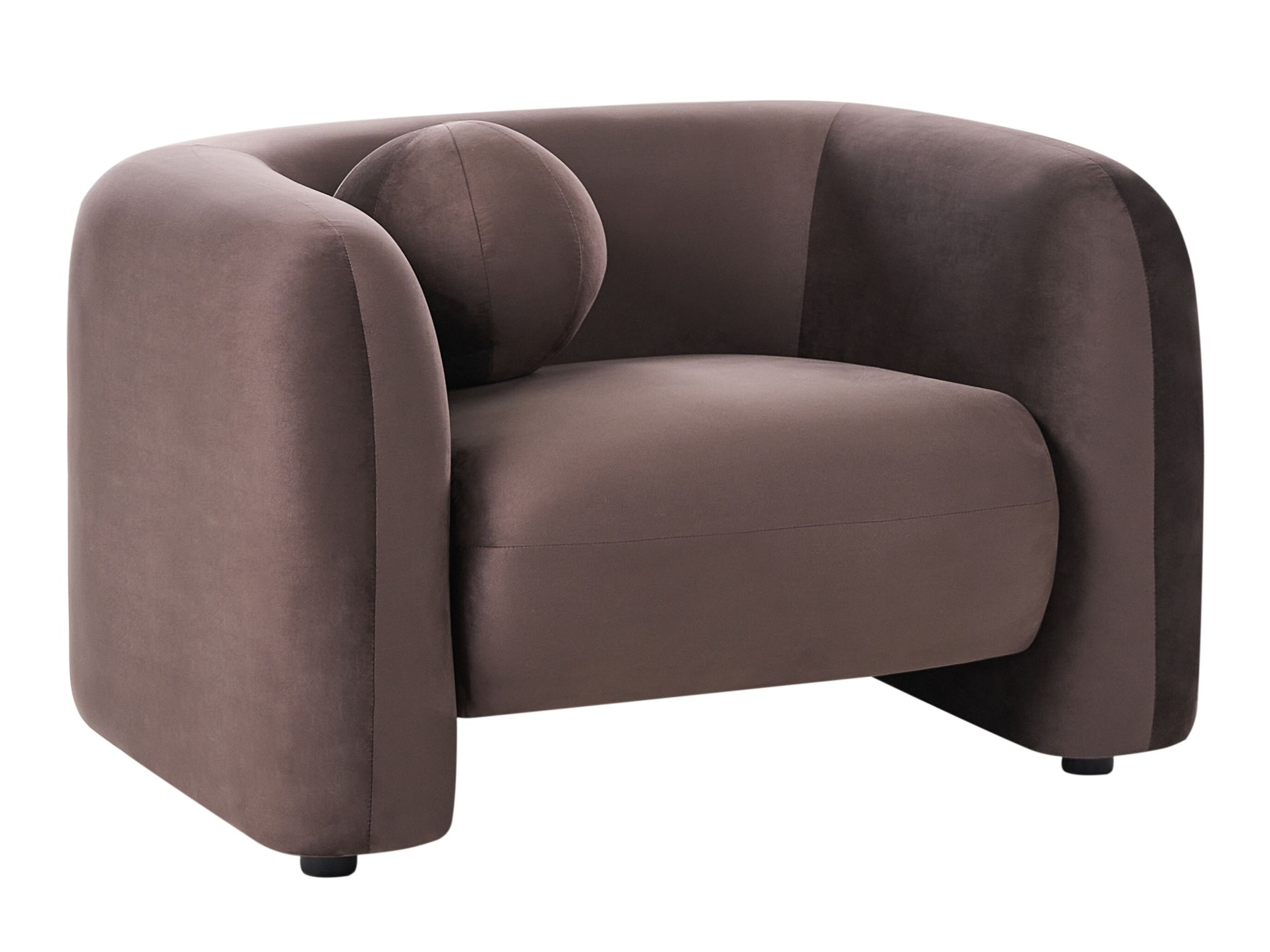 Fotelja Veselme 100 (Tamno smeđa)