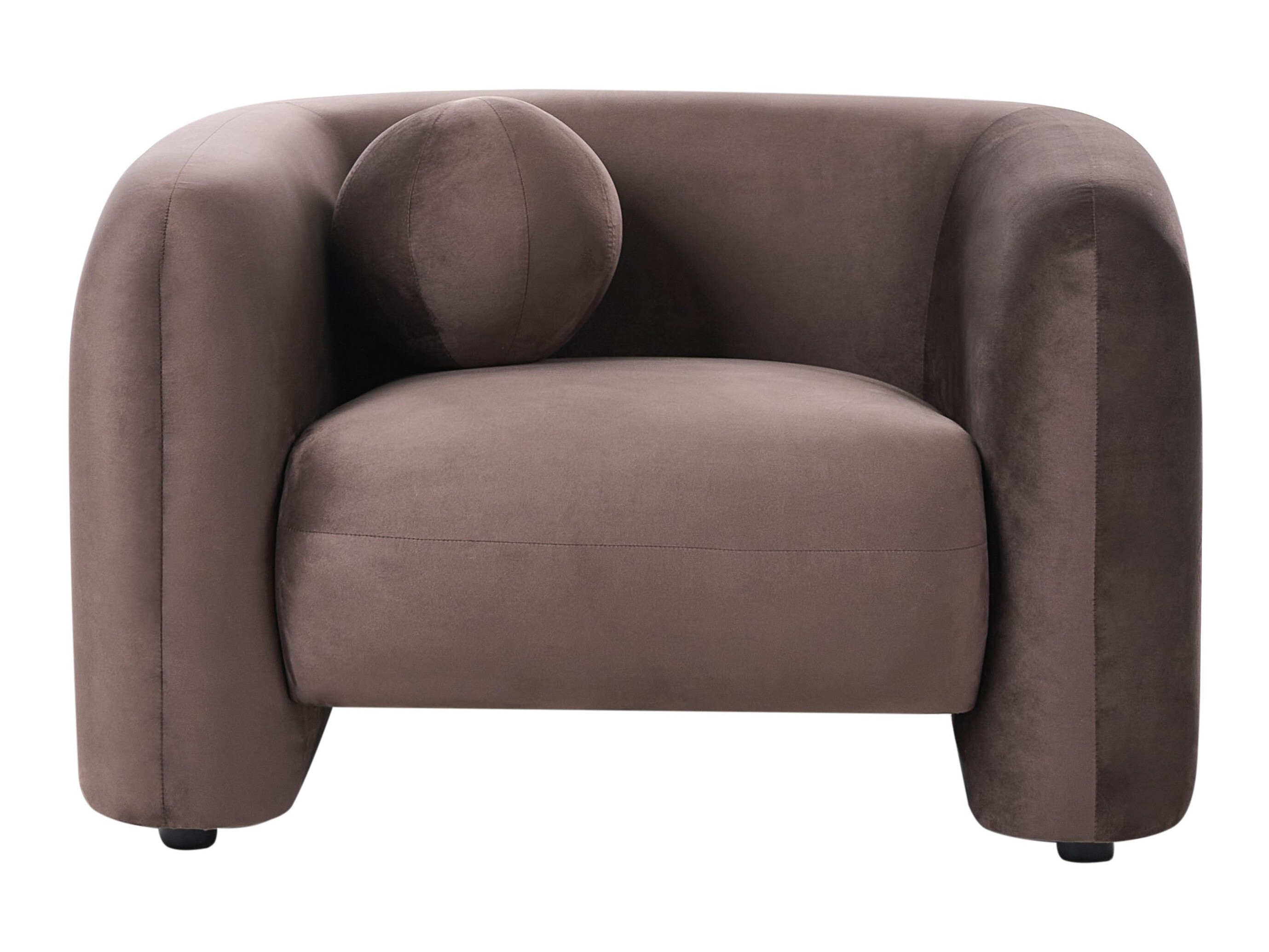 Fotelja Veselme 100 (Tamno smeđa)