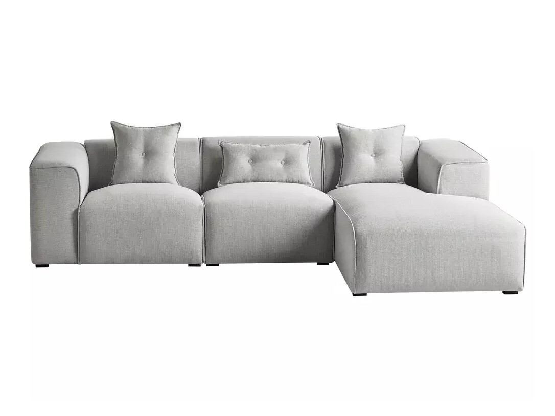 Kutna garnitura Berwyn 1311 (Svijetlo siva)