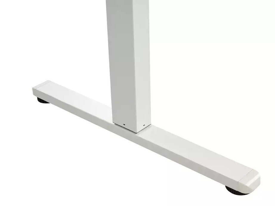 Radni stol podesiv po visini Berwyn 3128 (Bijela + Svijetlo drvo)