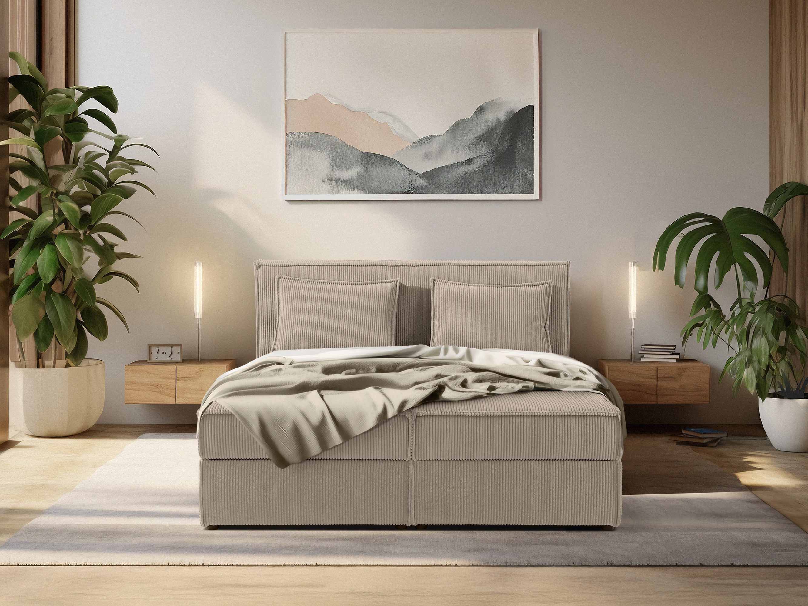 Boxspring krevet Temecula 141 (Poso 02)