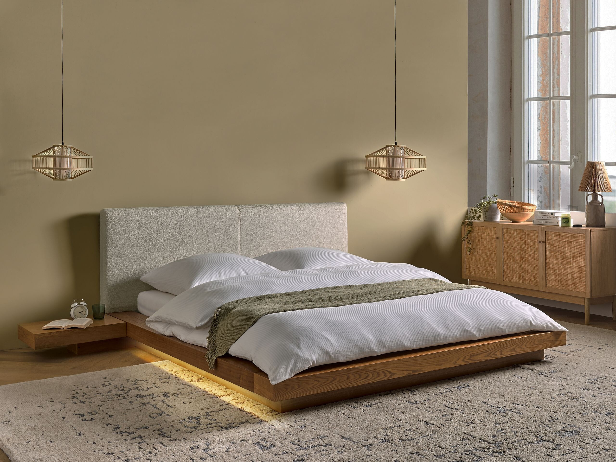 Krevet Berwyn 3141 (Svijetlo drvo)