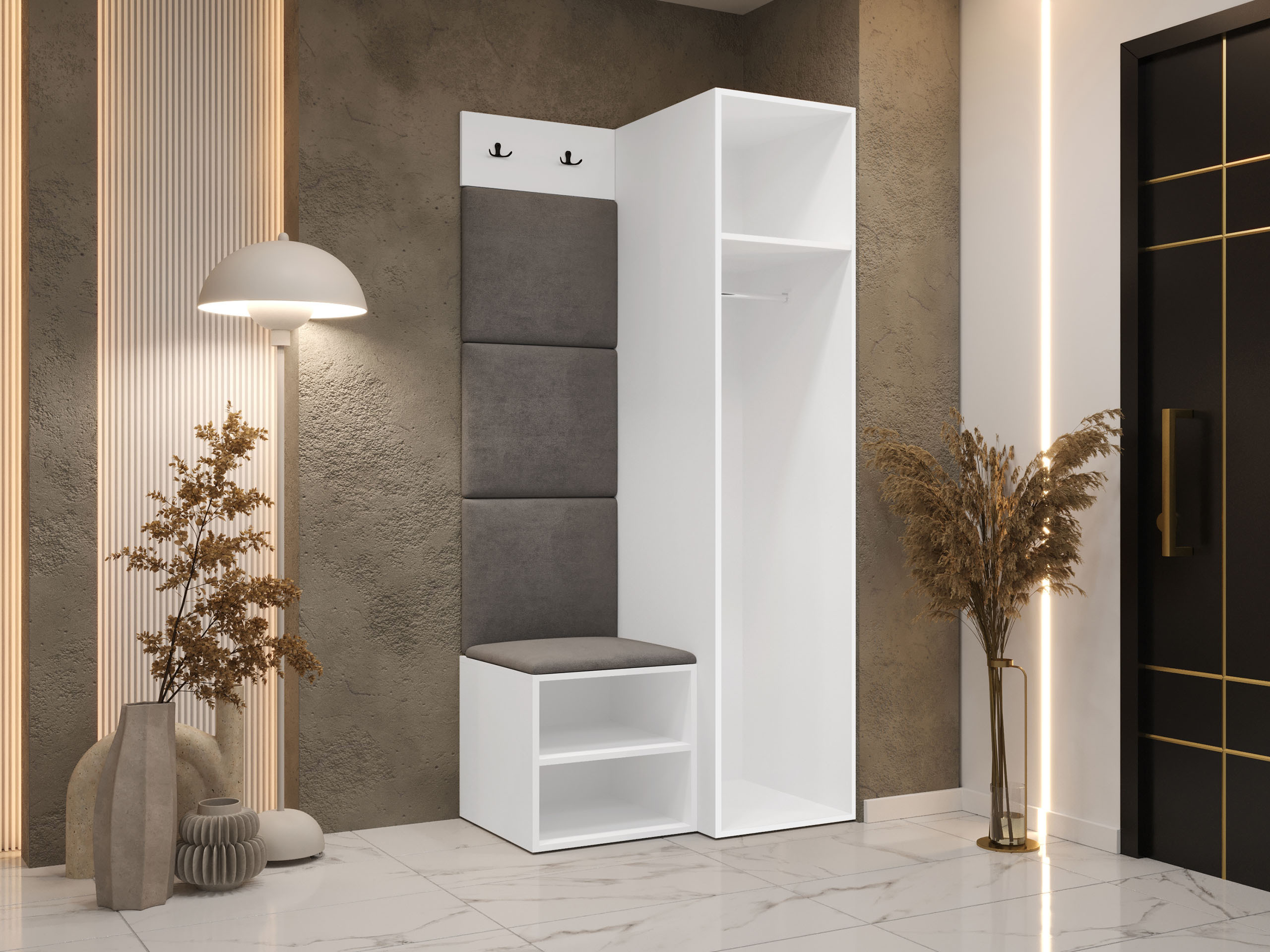 Set za hodnik Hartford 524 (Bijela)