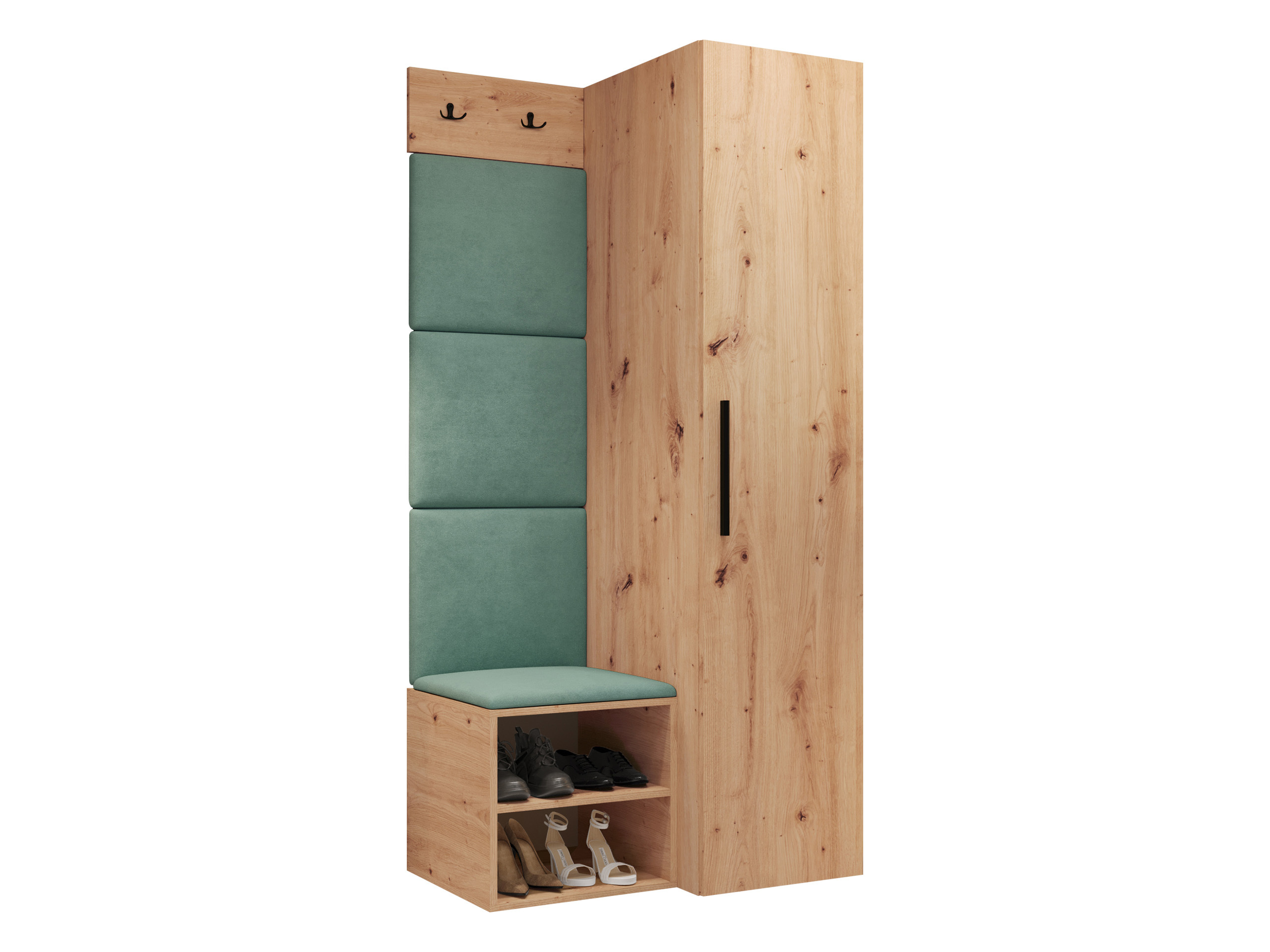 Set za hodnik Hartford 524 (Hrast Artisan)