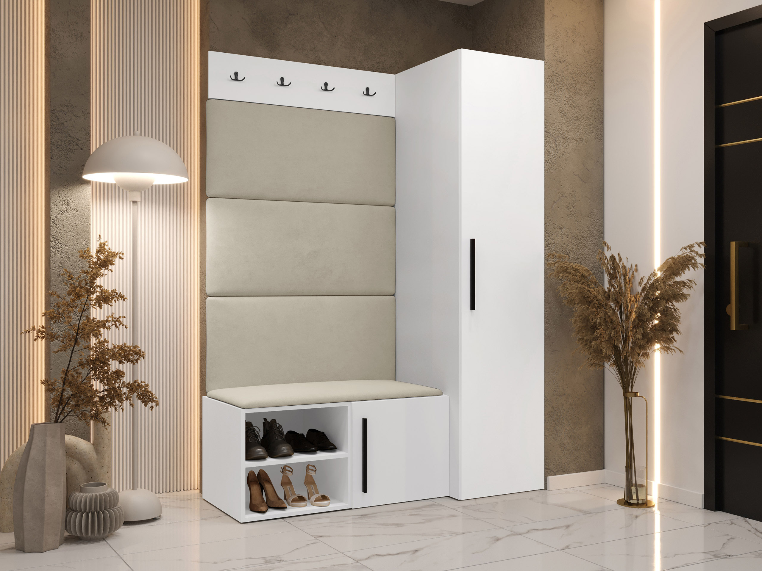 Set za hodnik Hartford 525 (Bijela)