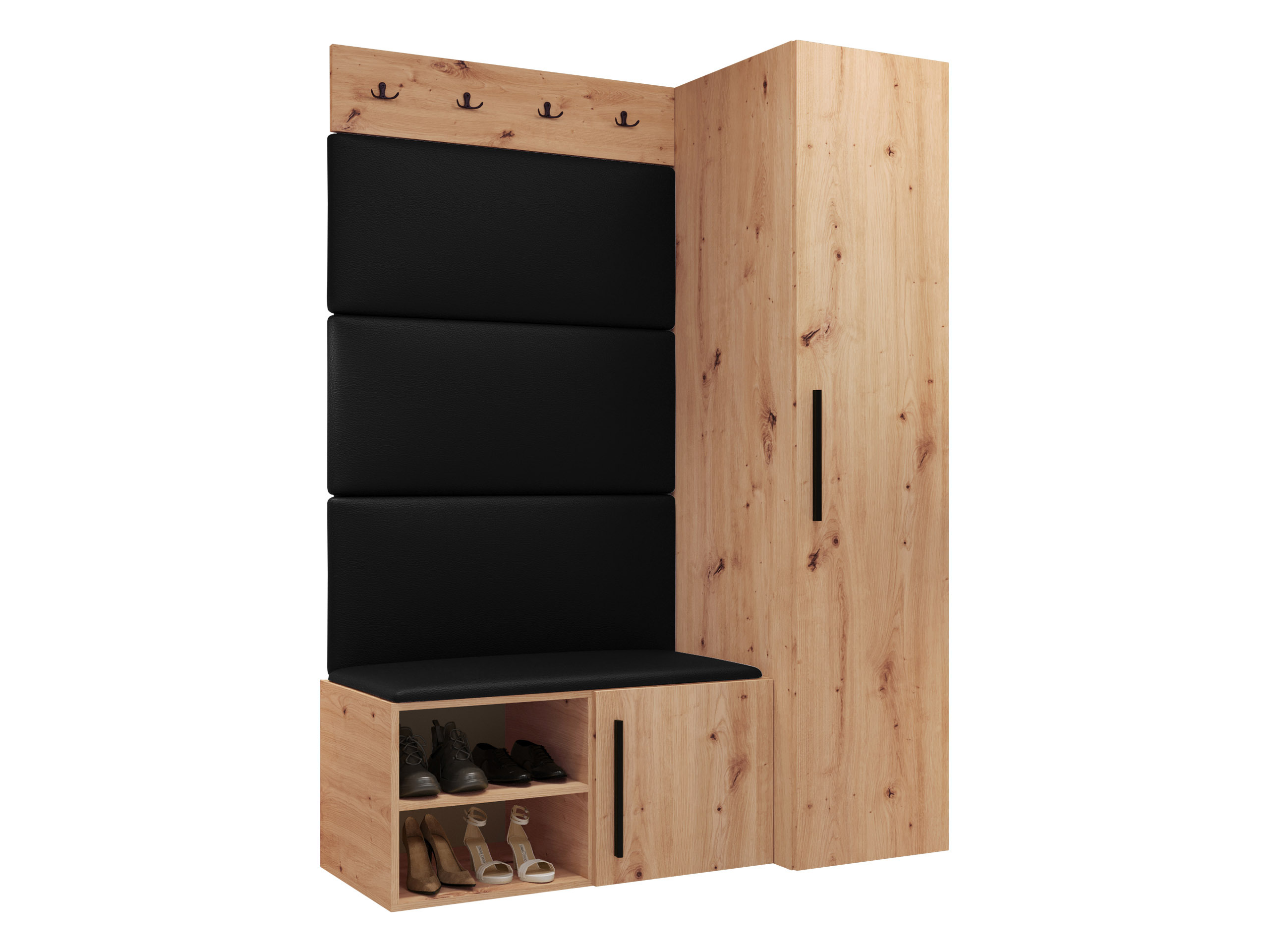 Set za hodnik Hartford 525 (Hrast Artisan)