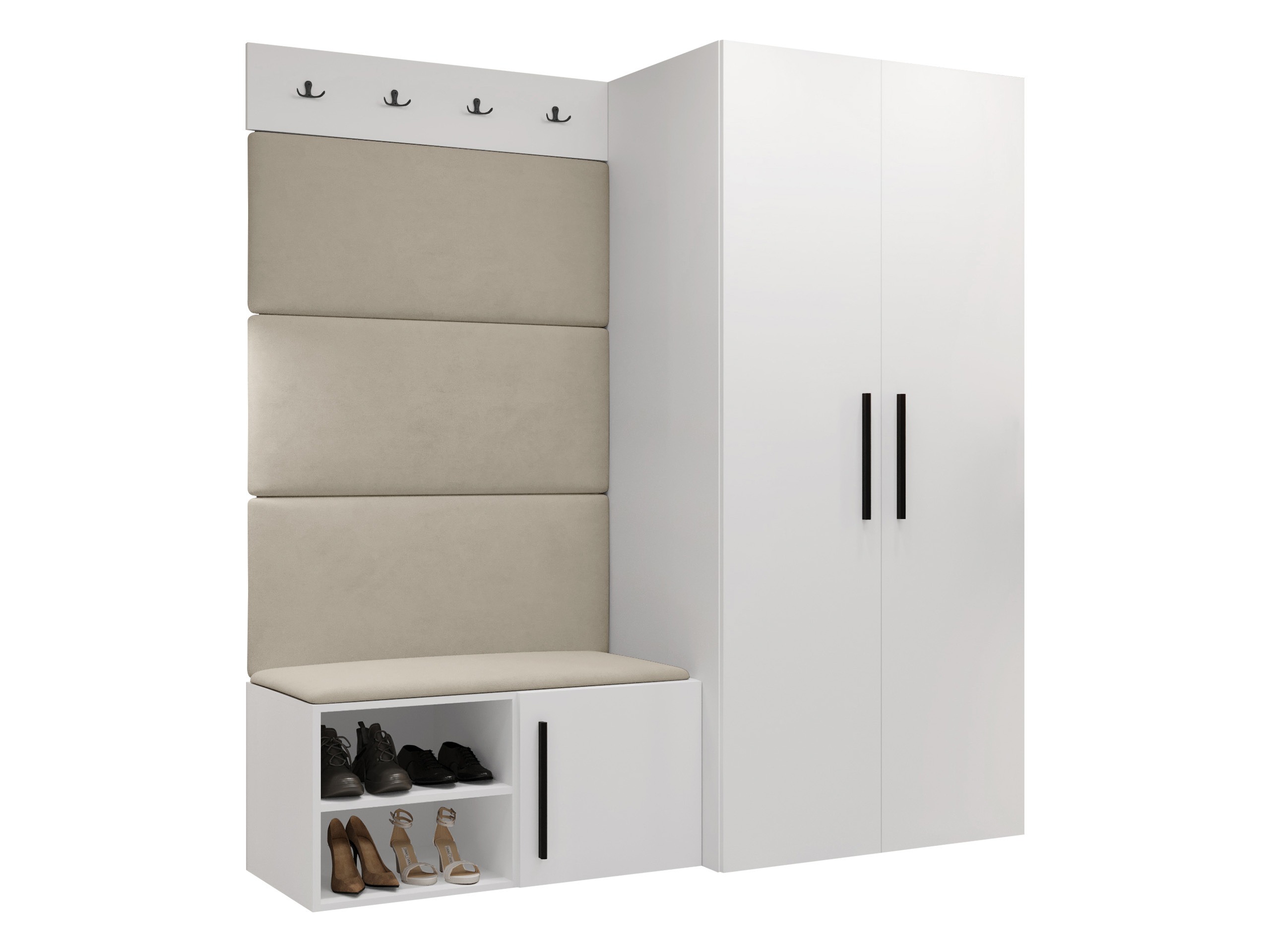 Set za hodnik Hartford 526 (Bijela)