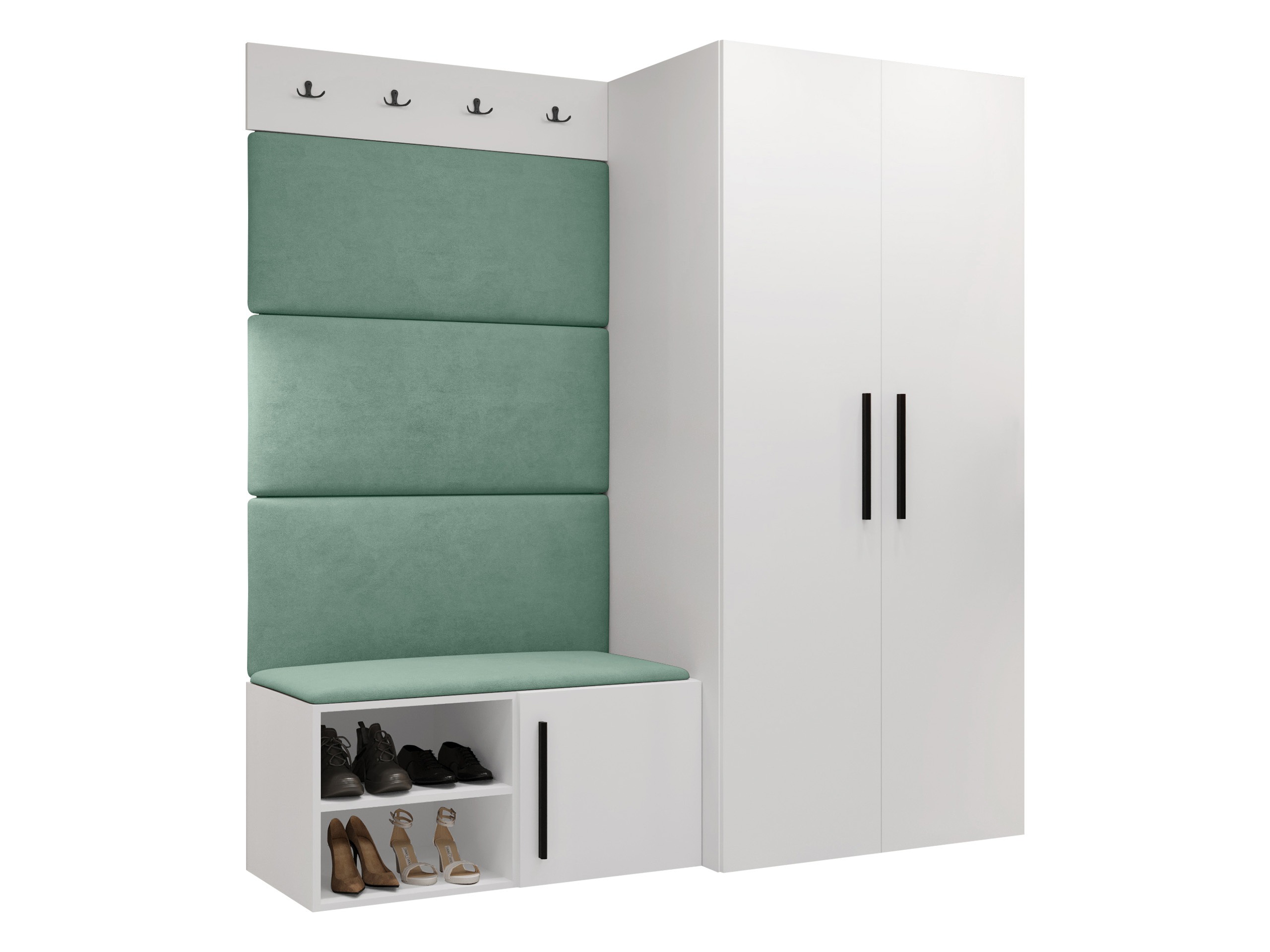 Set za hodnik Hartford 526 (Bijela)