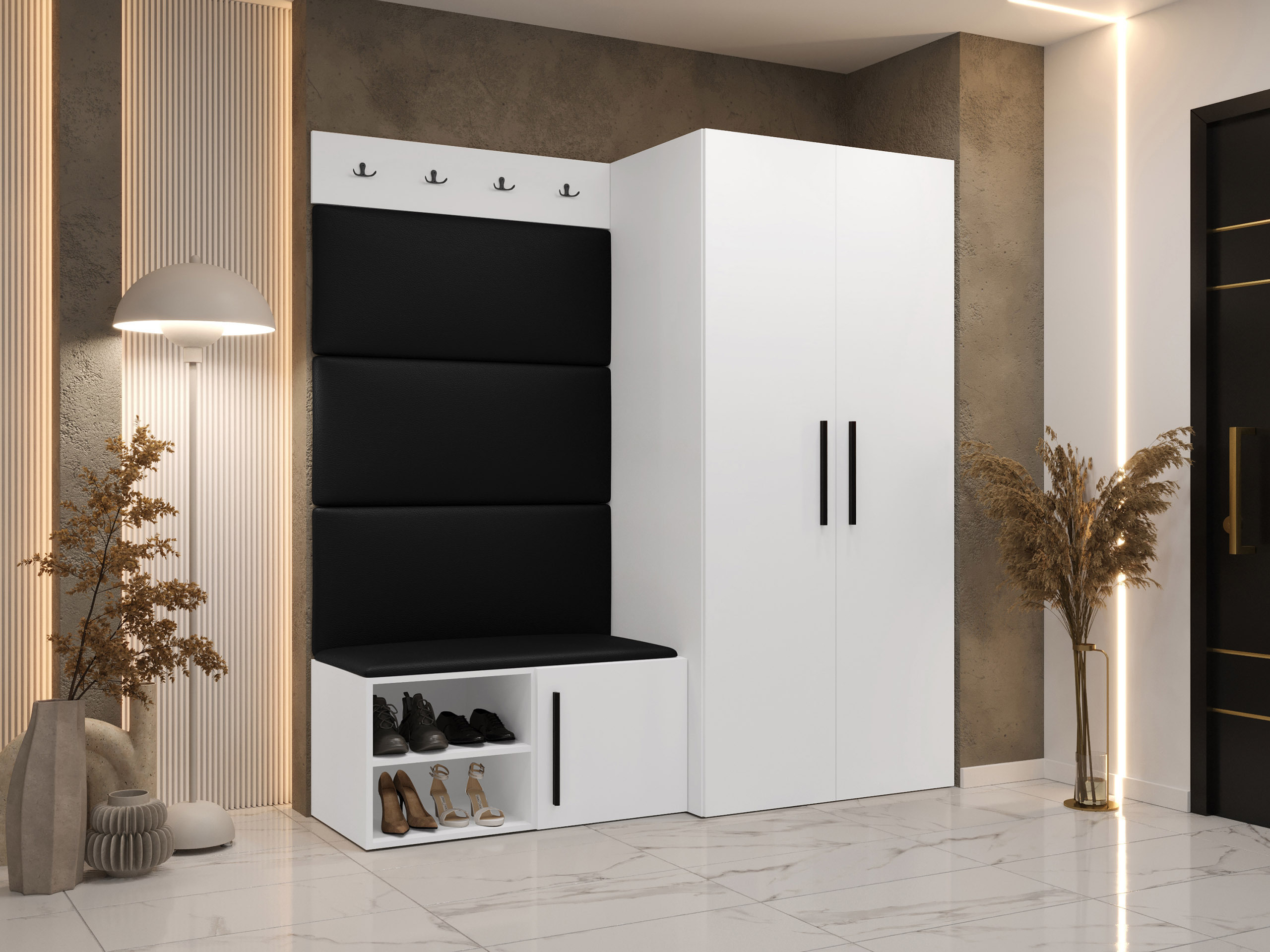 Set za hodnik Hartford 526 (Bijela)