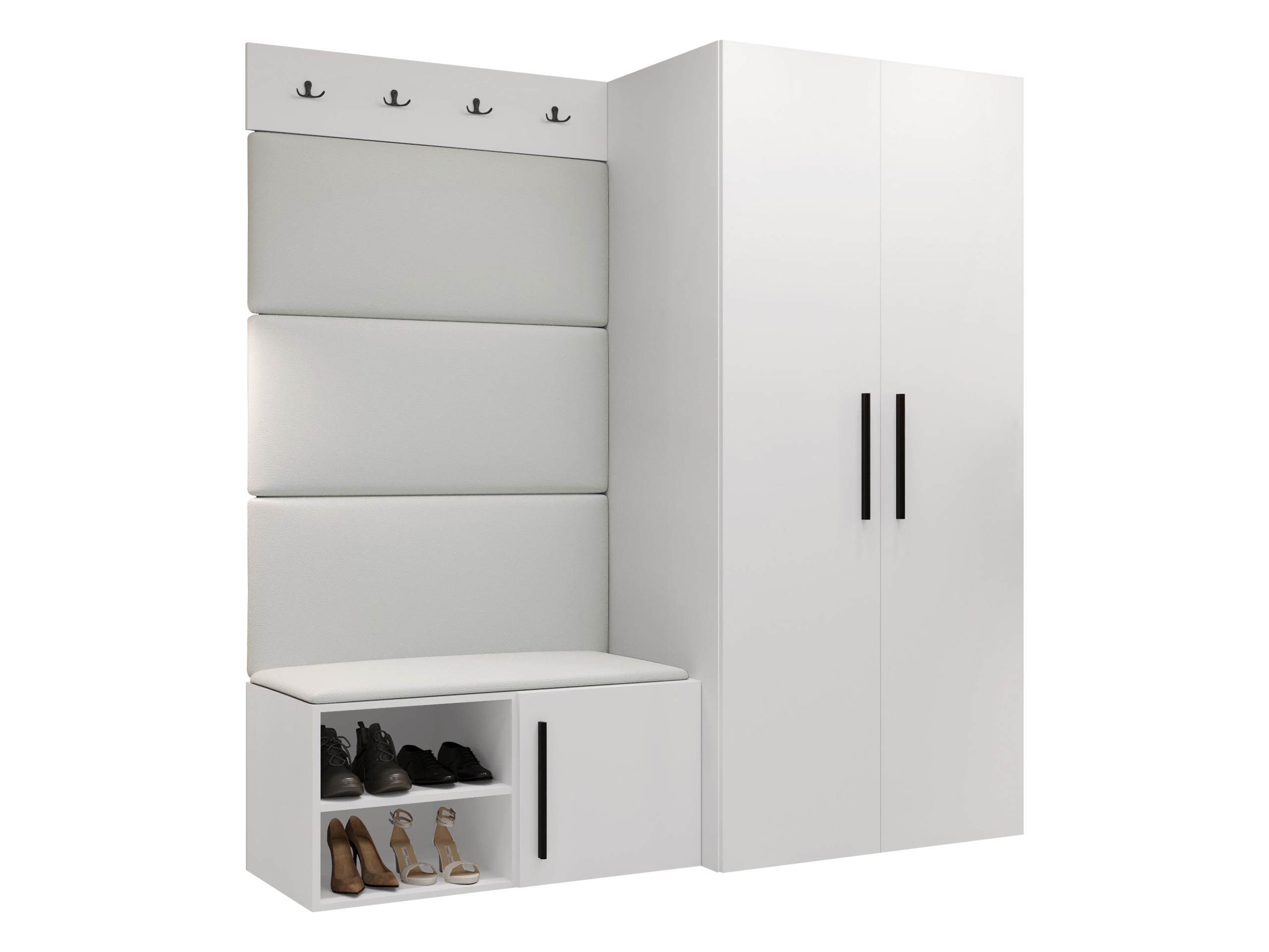 Set za hodnik Hartford 526 (Bijela)