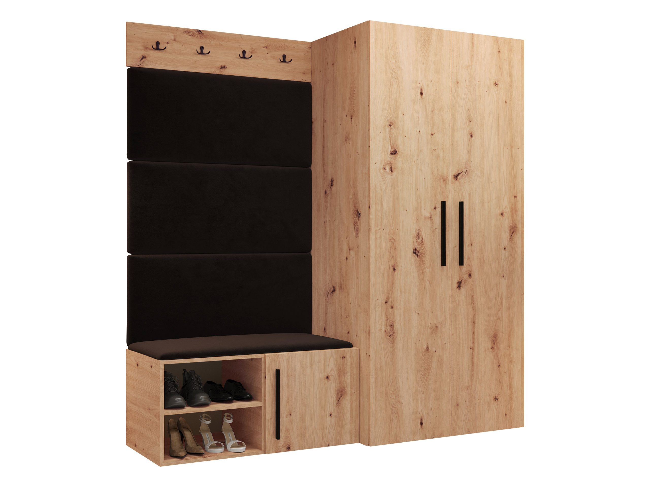 Set za hodnik Hartford 526 (Hrast Artisan)