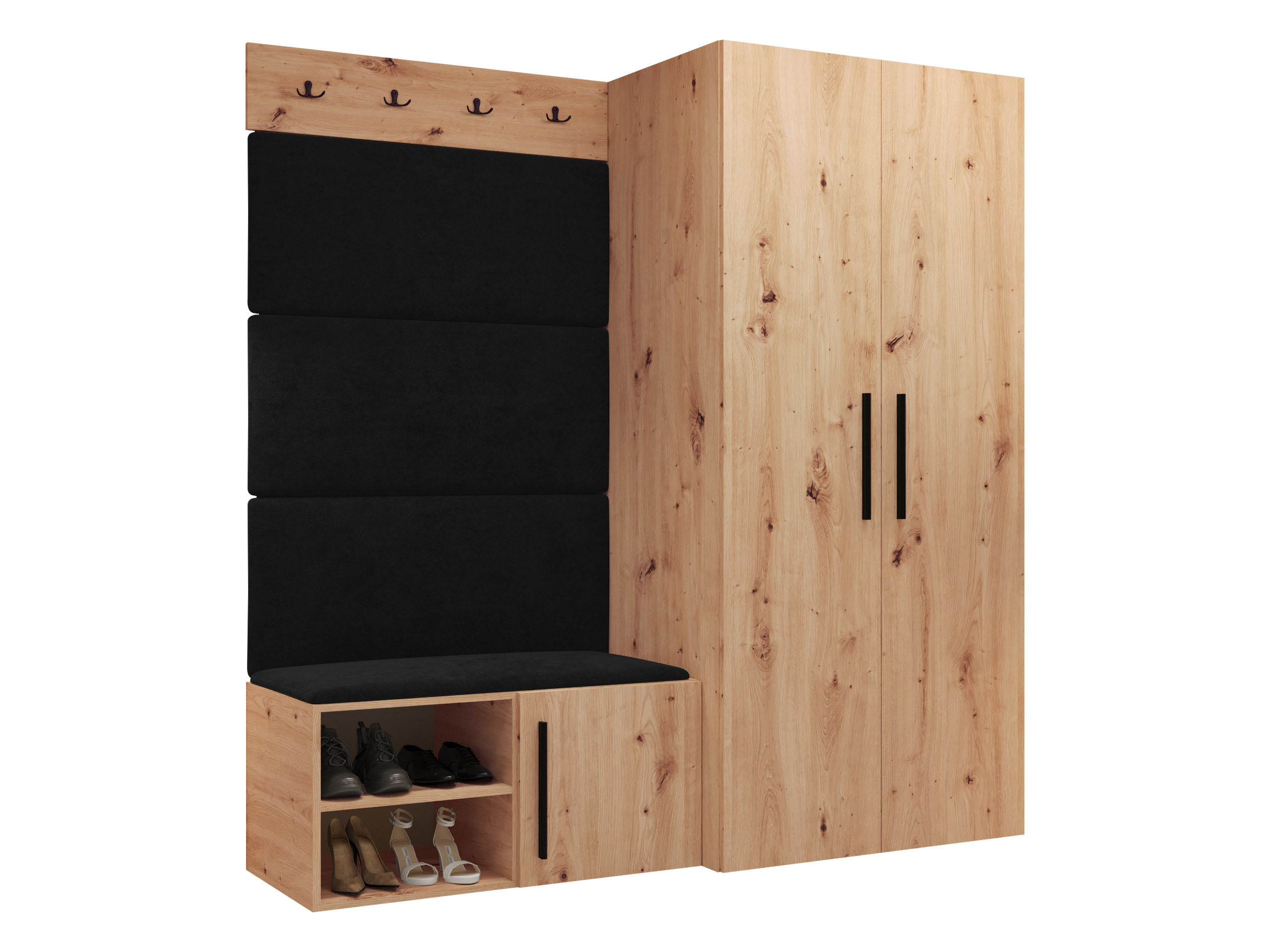 Set za hodnik Hartford 526 (Hrast Artisan)