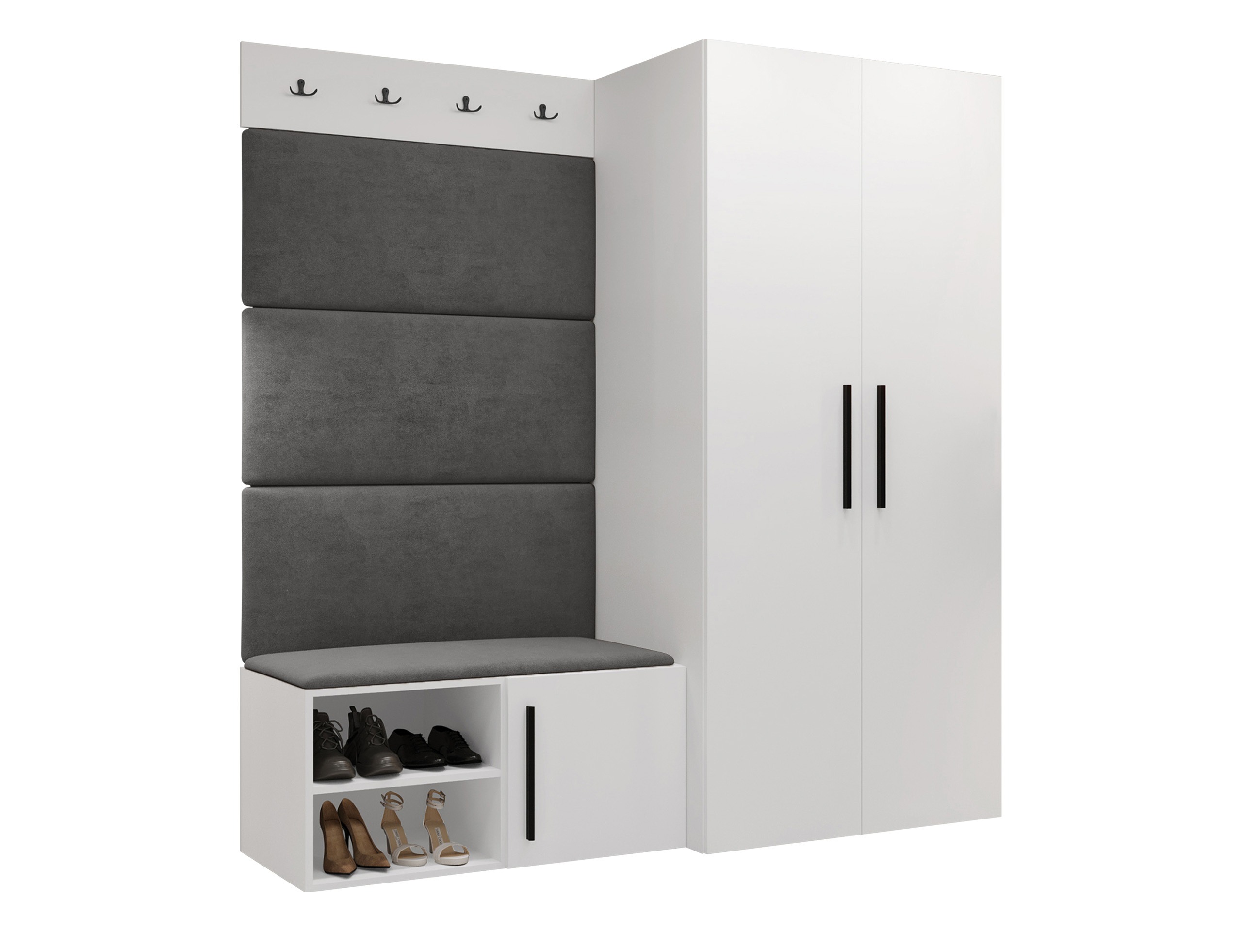 Set za hodnik Nitos I (Bijela)