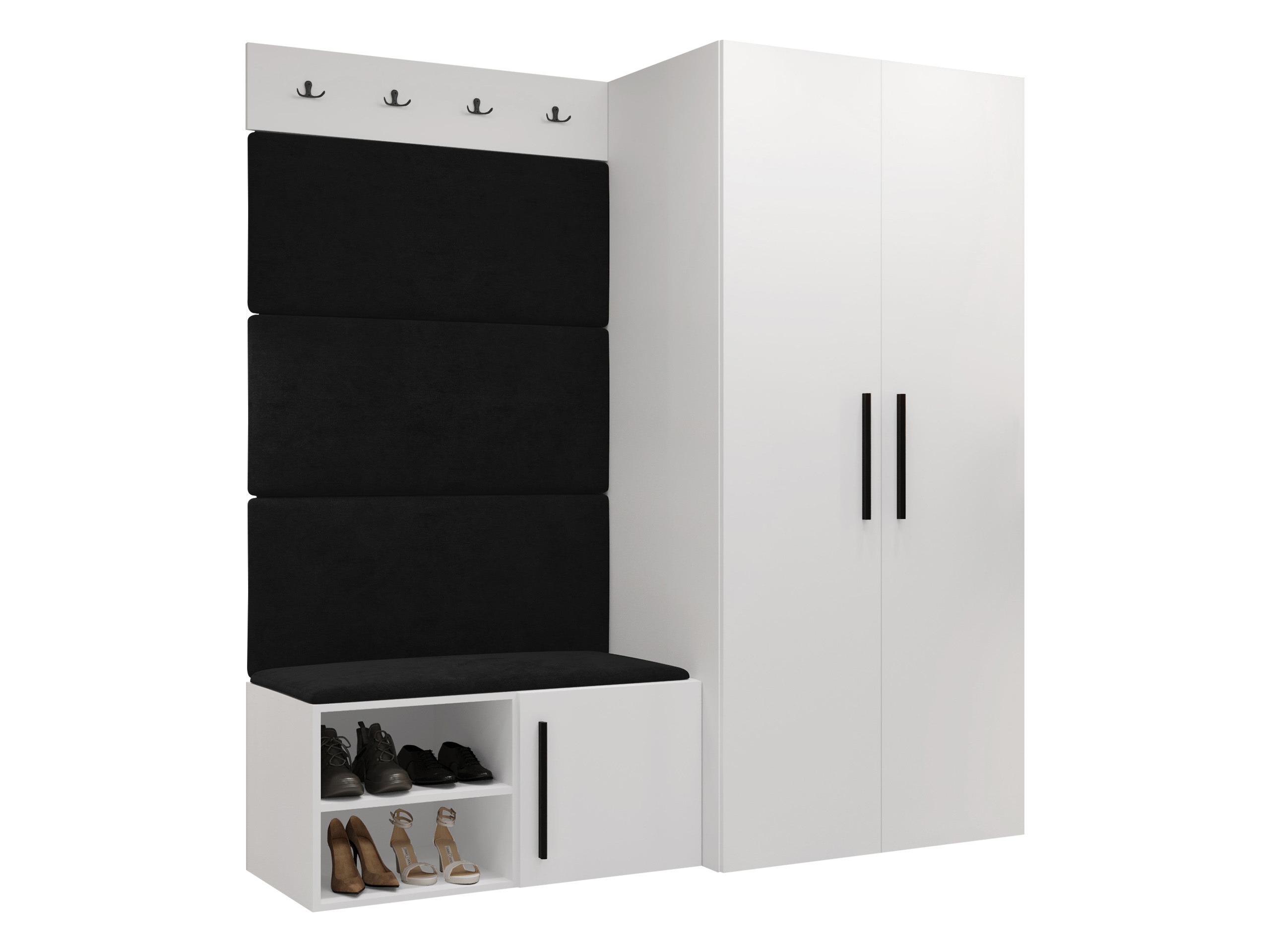 Set za hodnik Nitos I (Bijela)