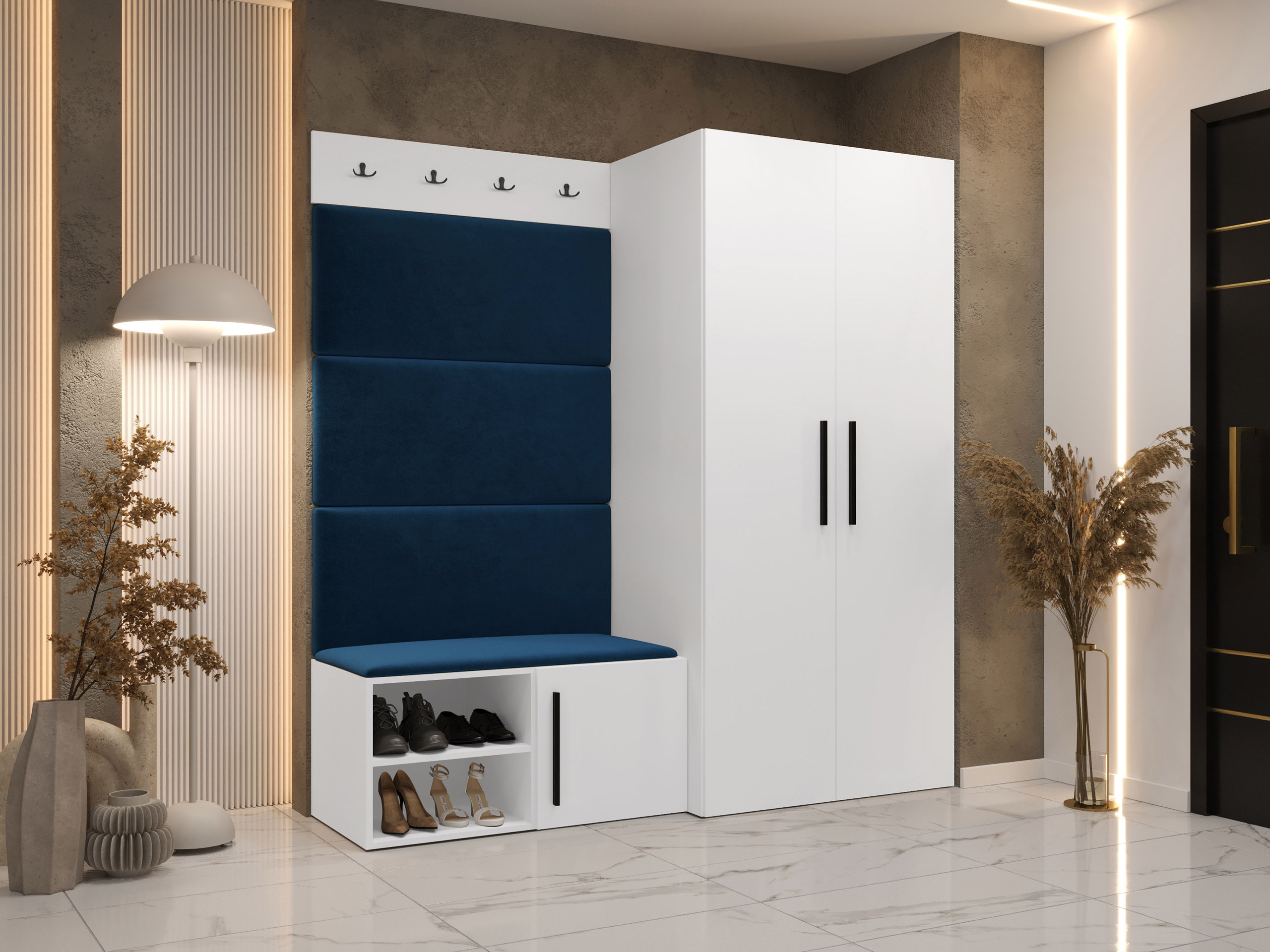 Set za hodnik Nitos I (Bijela)