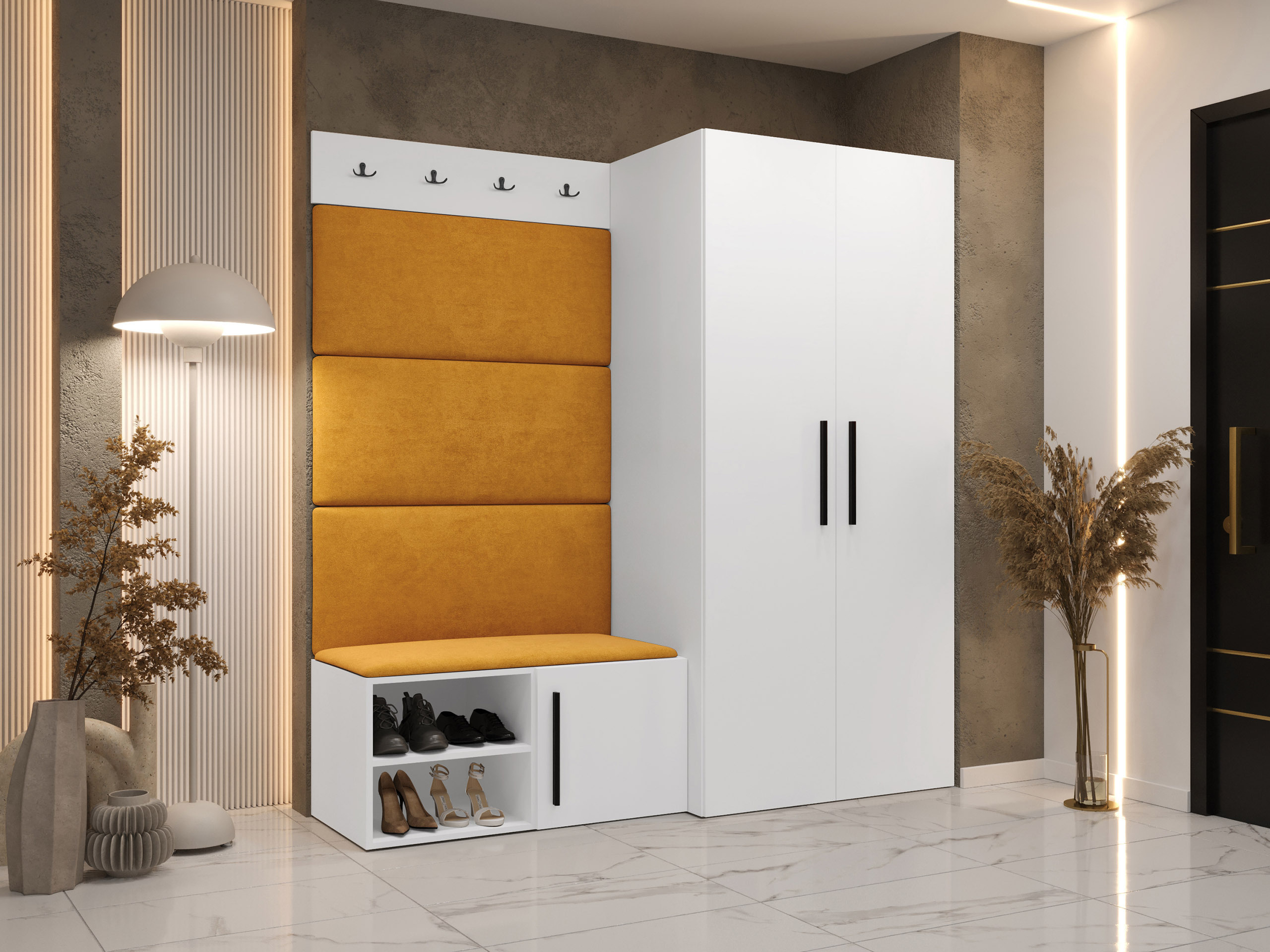 Set za hodnik Nitos I (Bijela)