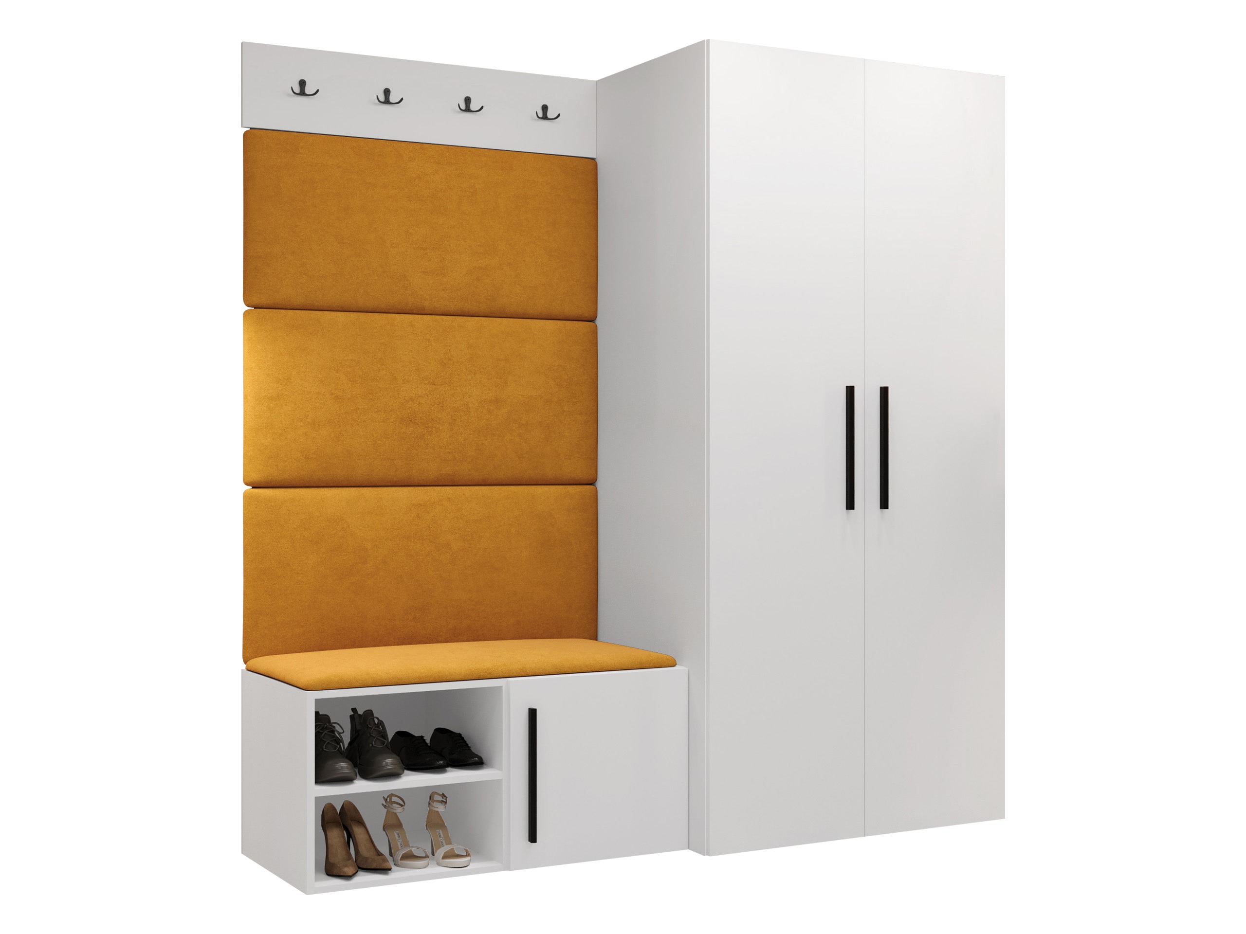 Set za hodnik Nitos I (Bijela)