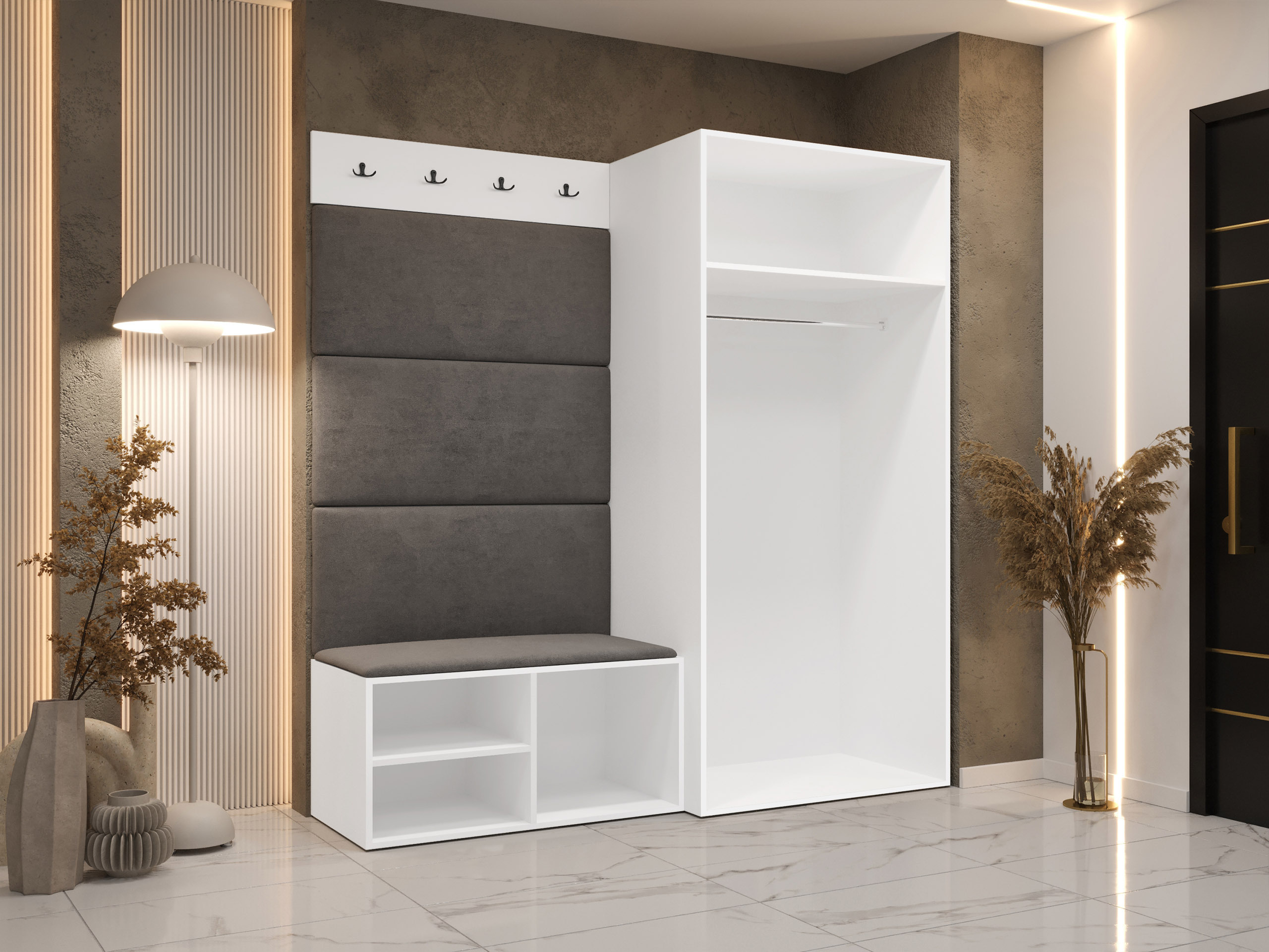 Set za hodnik Nitos I (Hrast Artisan)