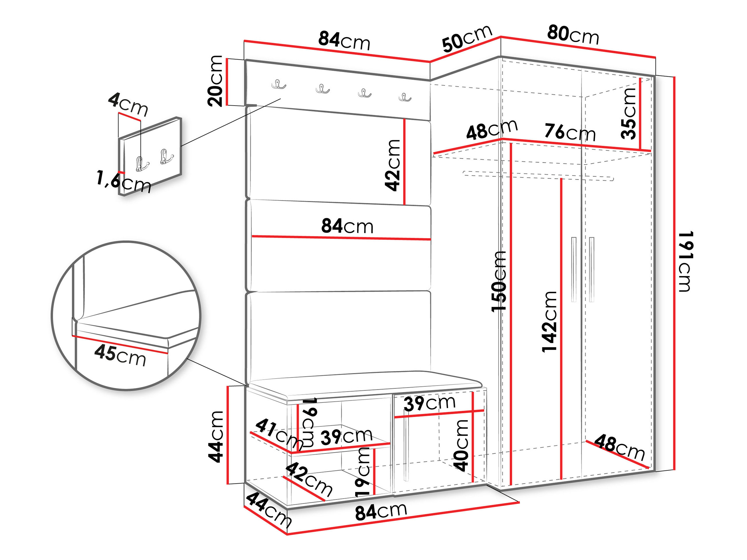 Set za hodnik Nitos I (Kašmir)